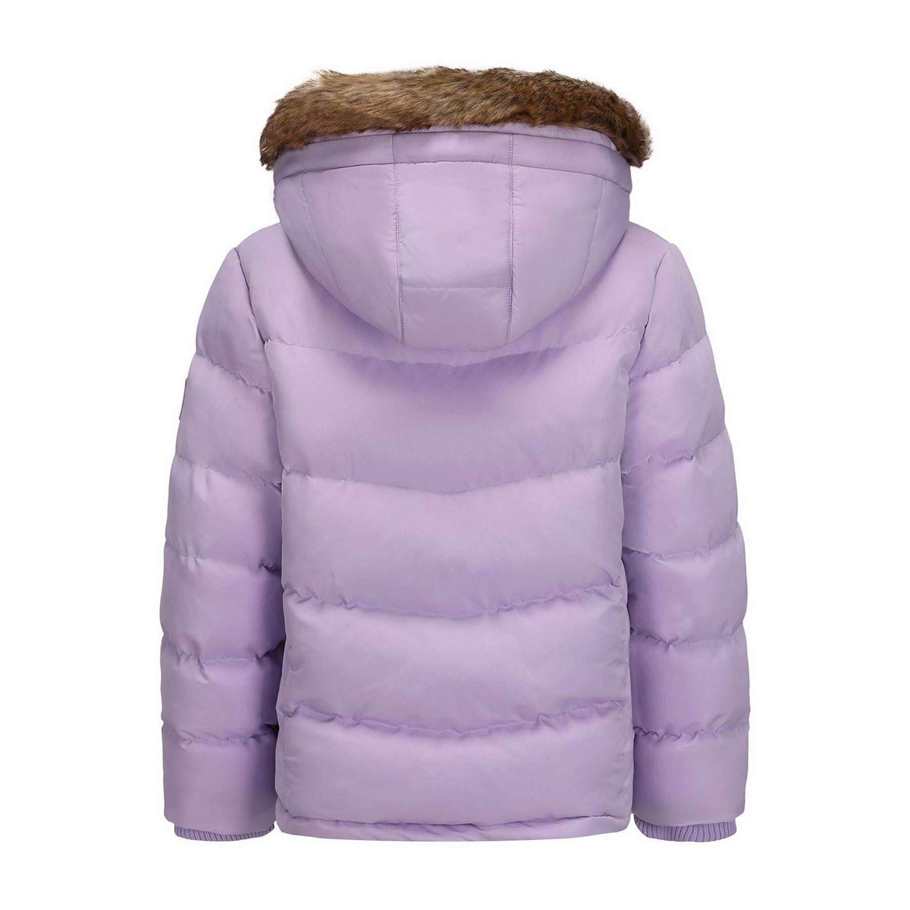 SoulCal 2 Zip Bubble Jacket Junior Girls