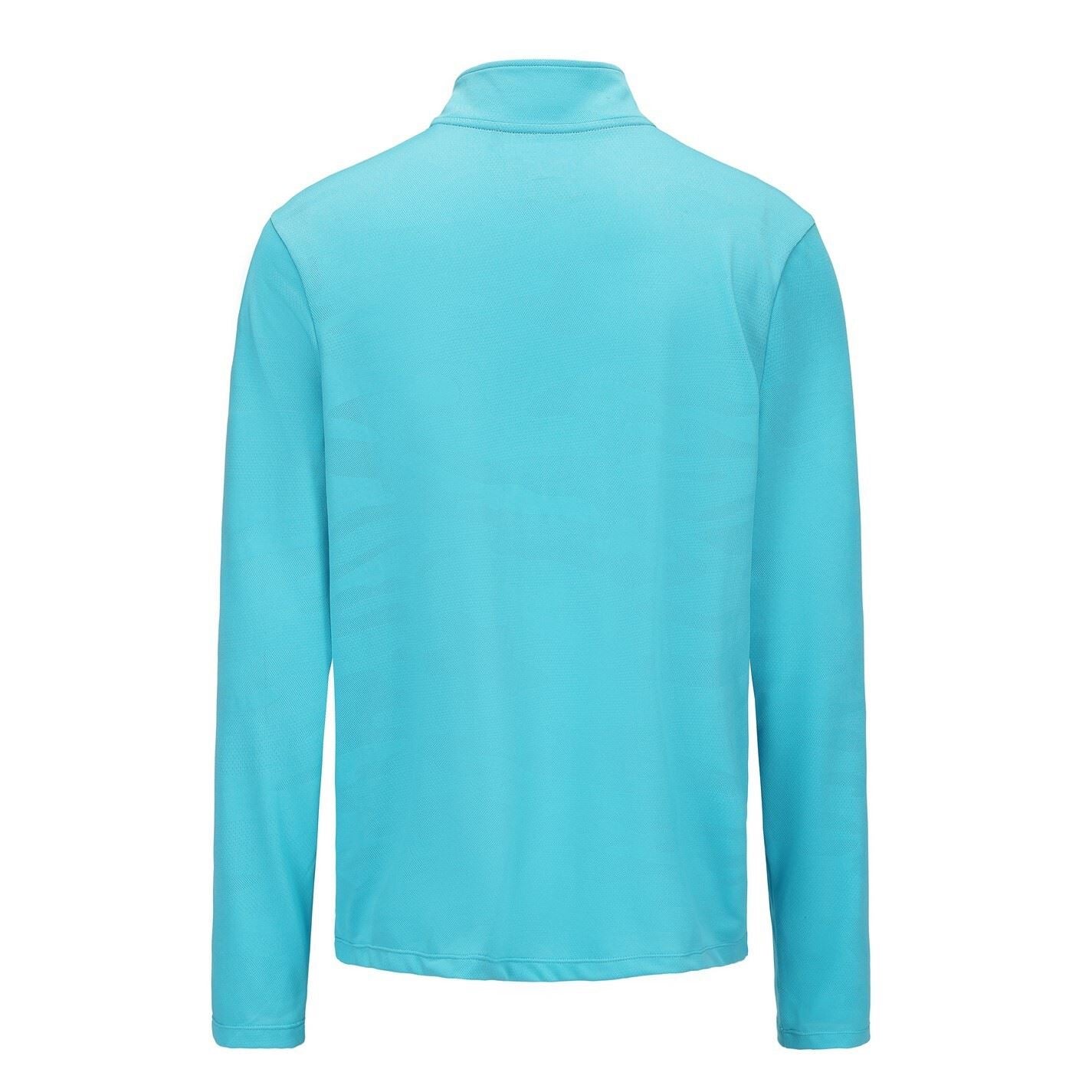 Everlast Flex Regular Fit Zip Neck Long Sleeve Athletic Top