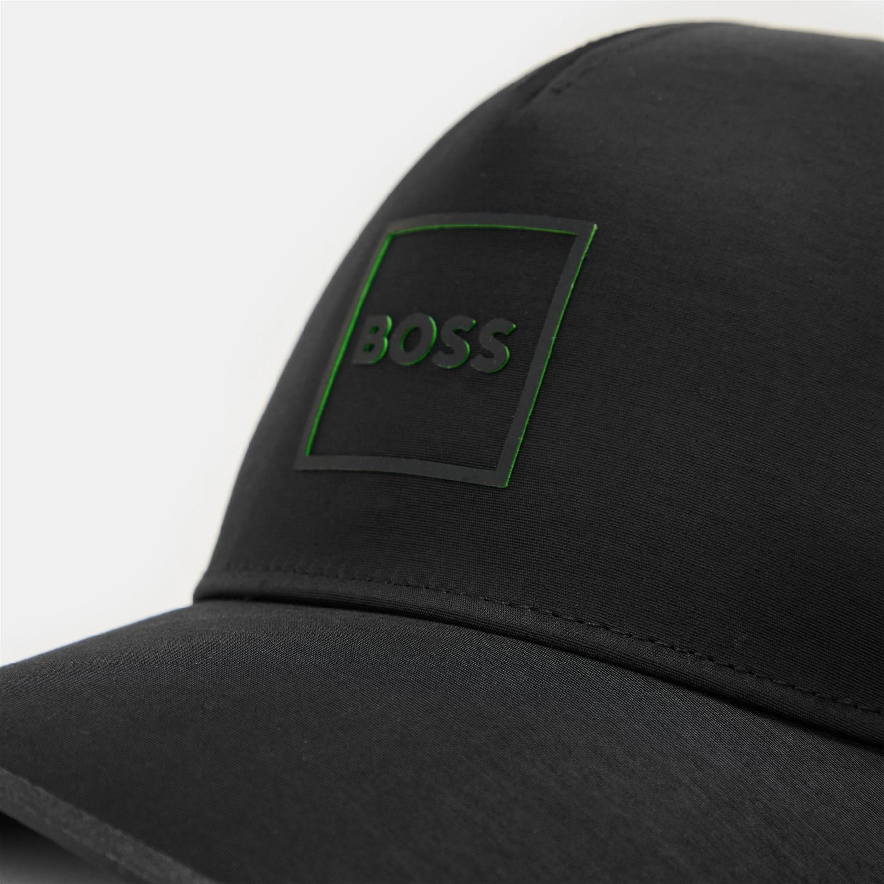 Boss BOSS Pyer Green Baseball Cap with Logo Detail