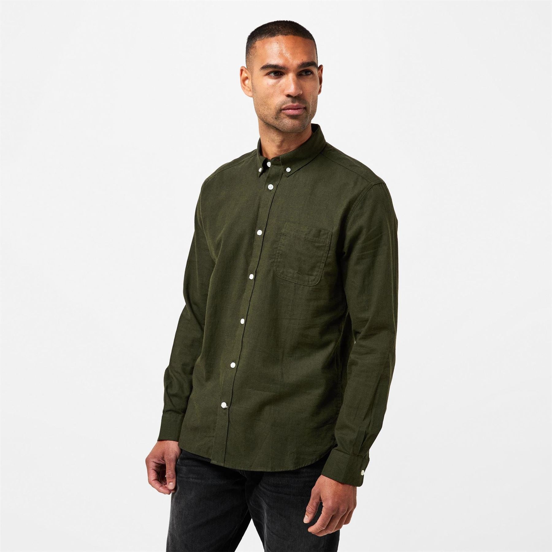 Only Regular Fit Long Sleeve Cuff Shirt