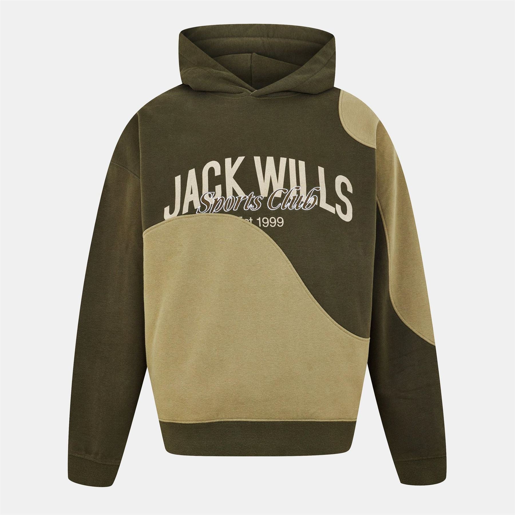 Jack Wills Abstract Hooded Regular Fit Sweatshirt