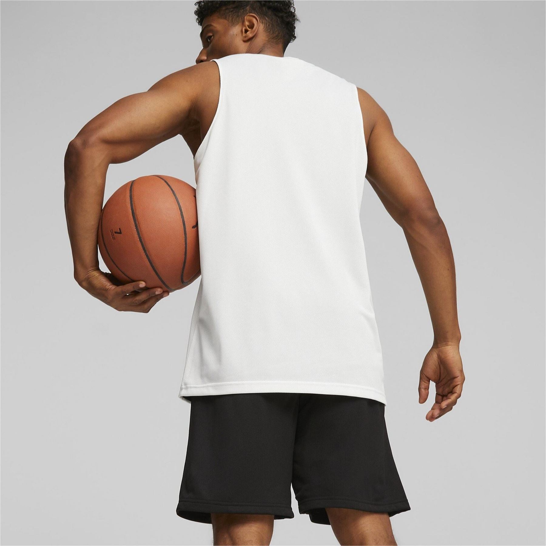 Puma Hoops Team Reverse Practice Performance Basketball Jersey
