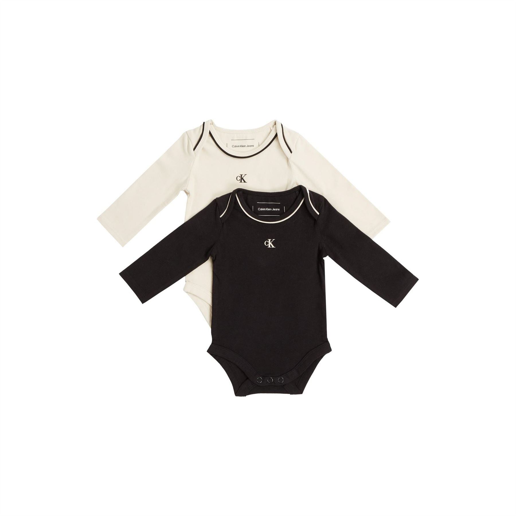Calvin Klein Jeans Kids Monogram Long Sleeve Gift Pack Clothing Set
