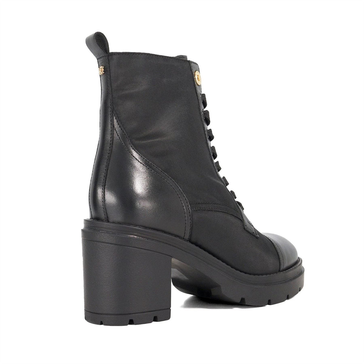 Dune London Plotting Block Heel Ankle Boots