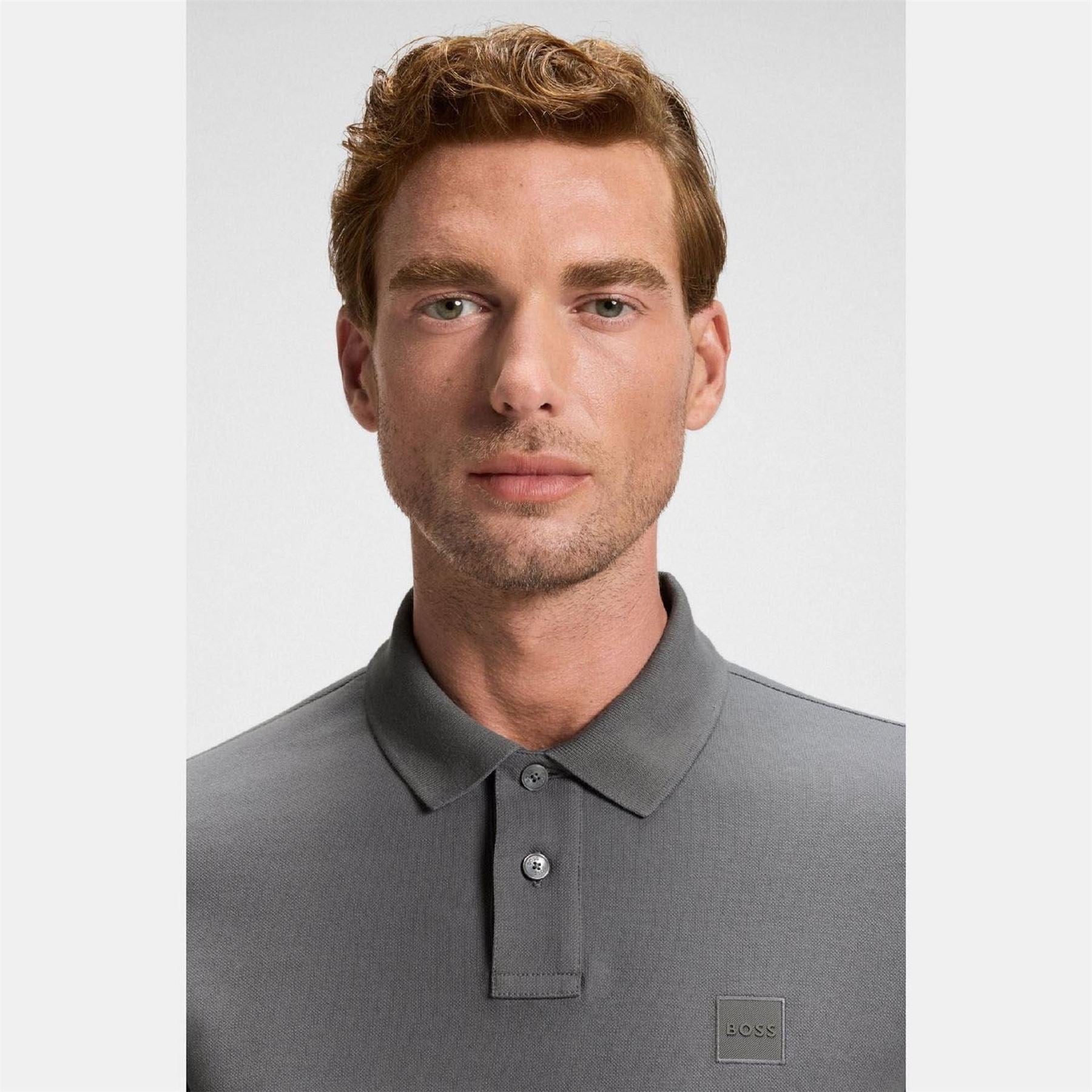 Boss Slim Fit Long Sleeve Polo Shirt