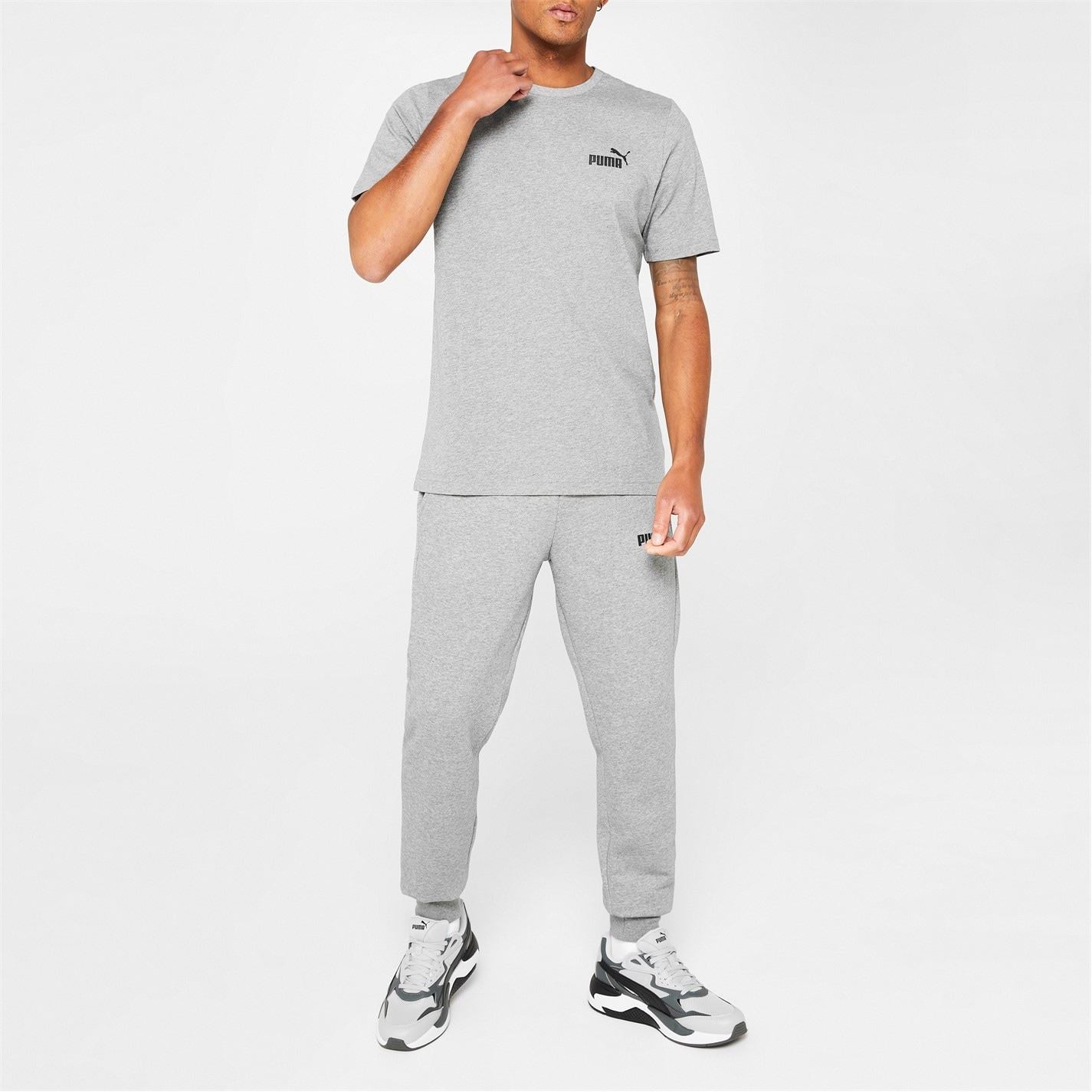Puma Mens Tapered Fleece Pants