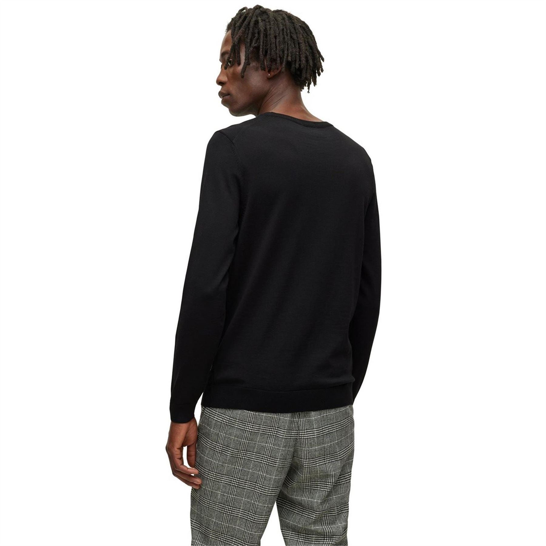 Boss Leno Knit Jumper, Soft Virgin Wool