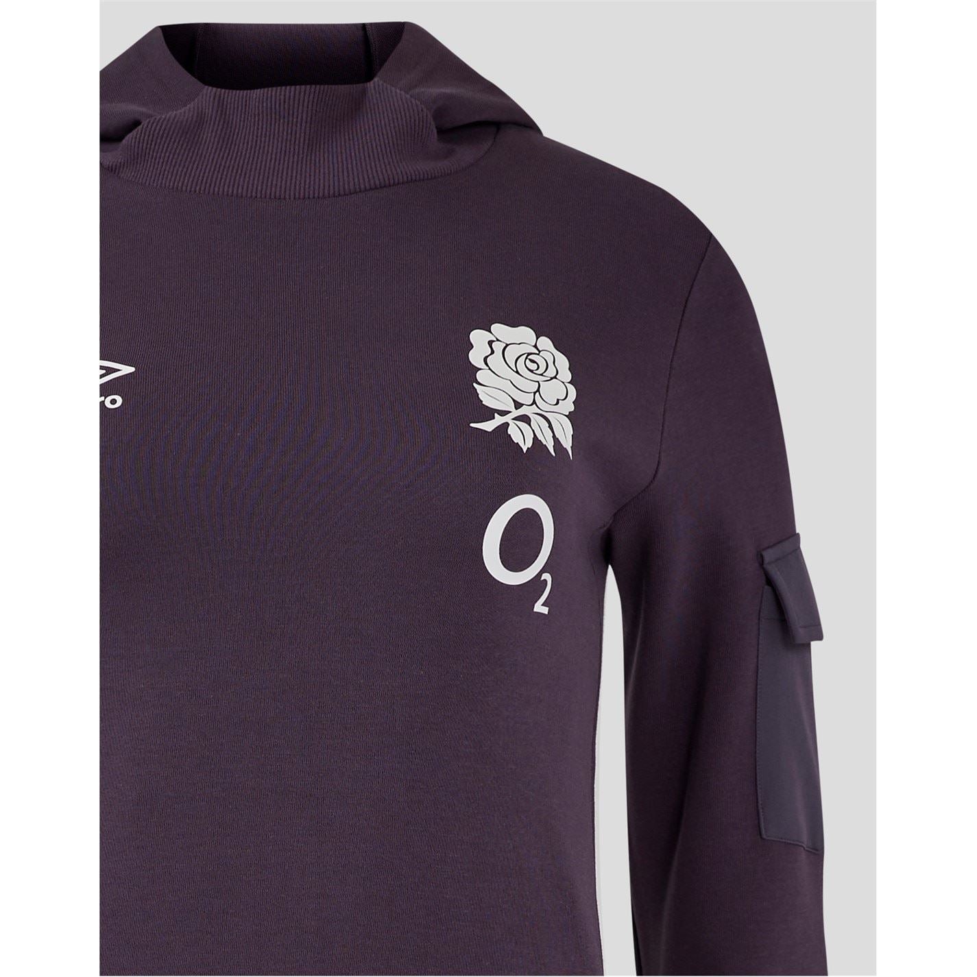 Umbro England Rugby Hoodie 2024 Adults