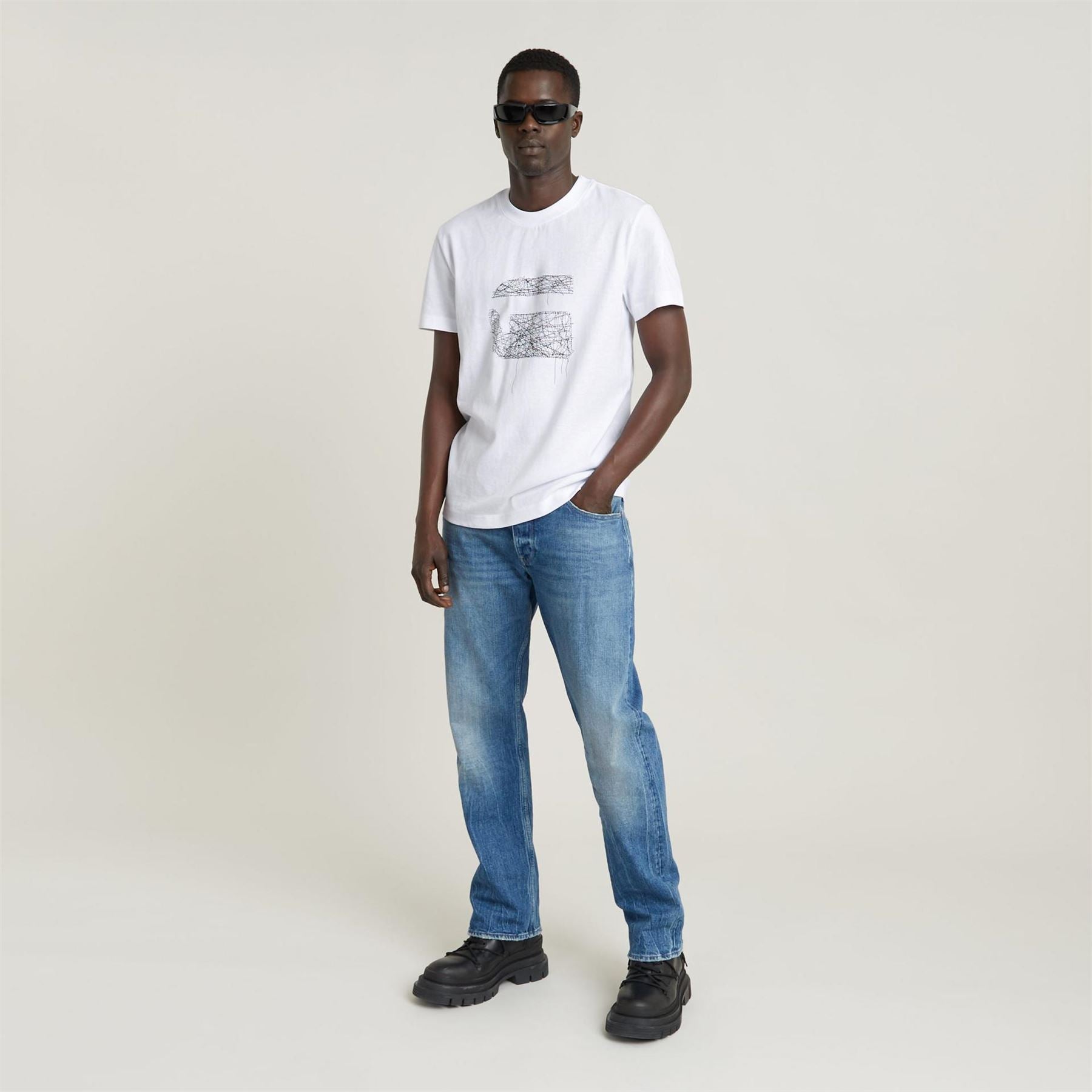 G Star Stitch Burger T-Shirt