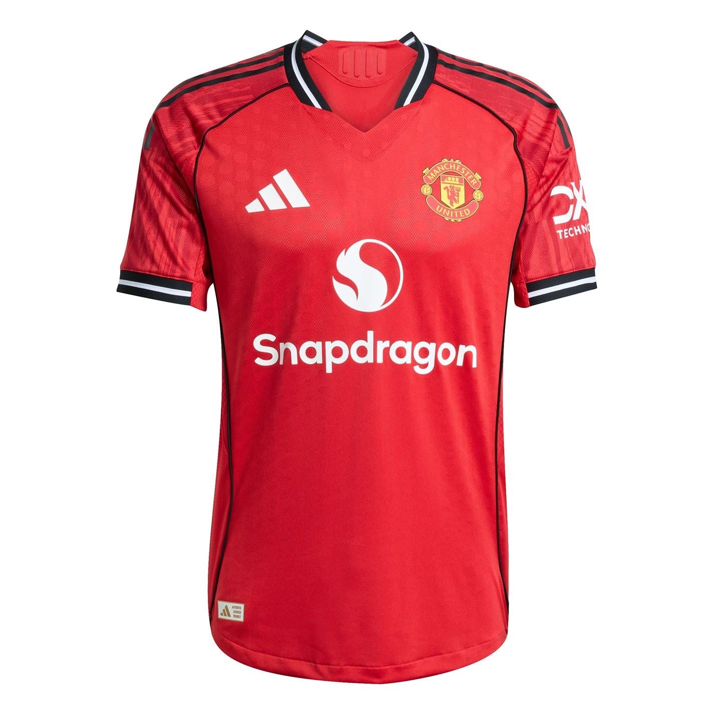 adidas Manchester United Authentic Home Shirt 2025 2026 Adults