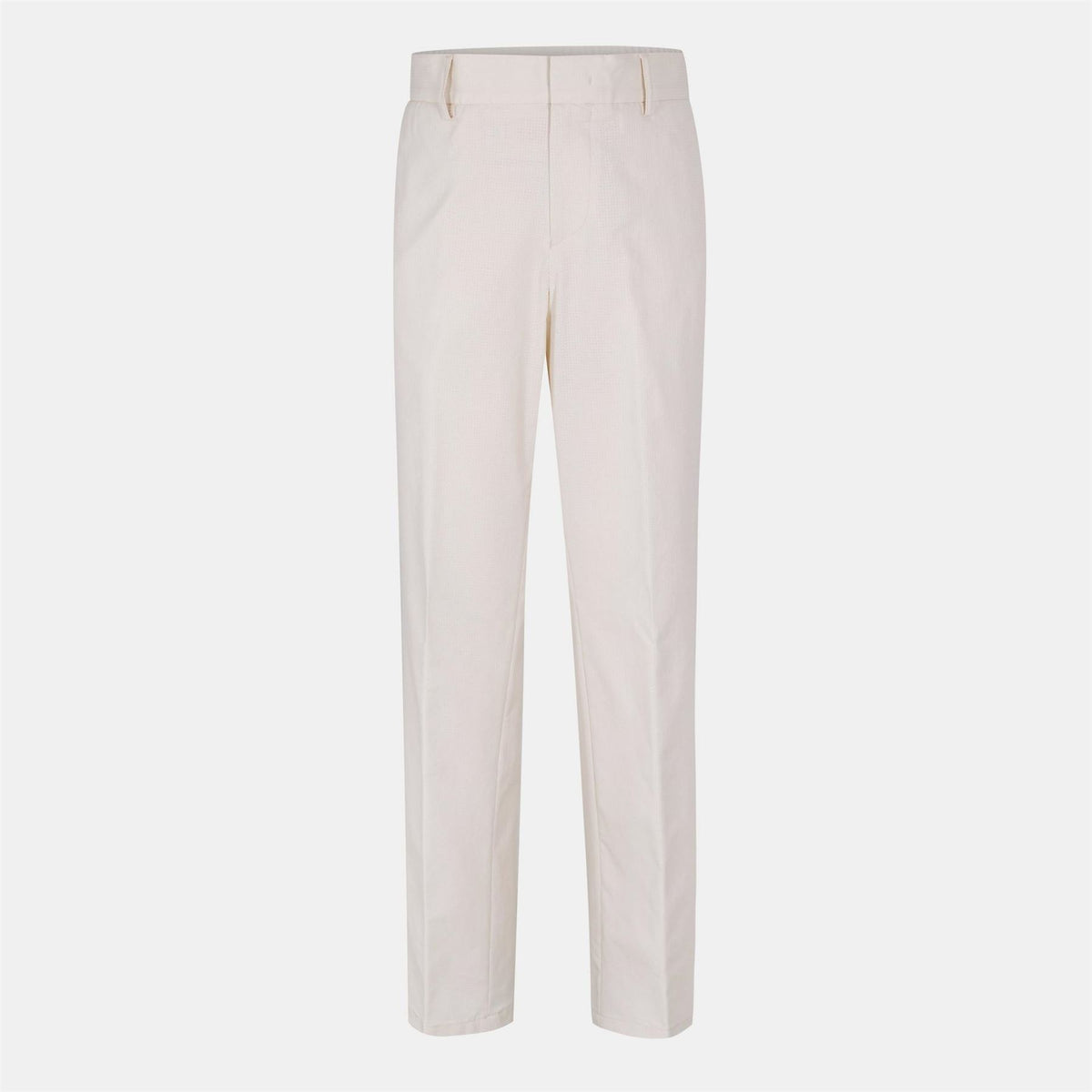 Boss Genius Solid Patterned Straight Chinos
