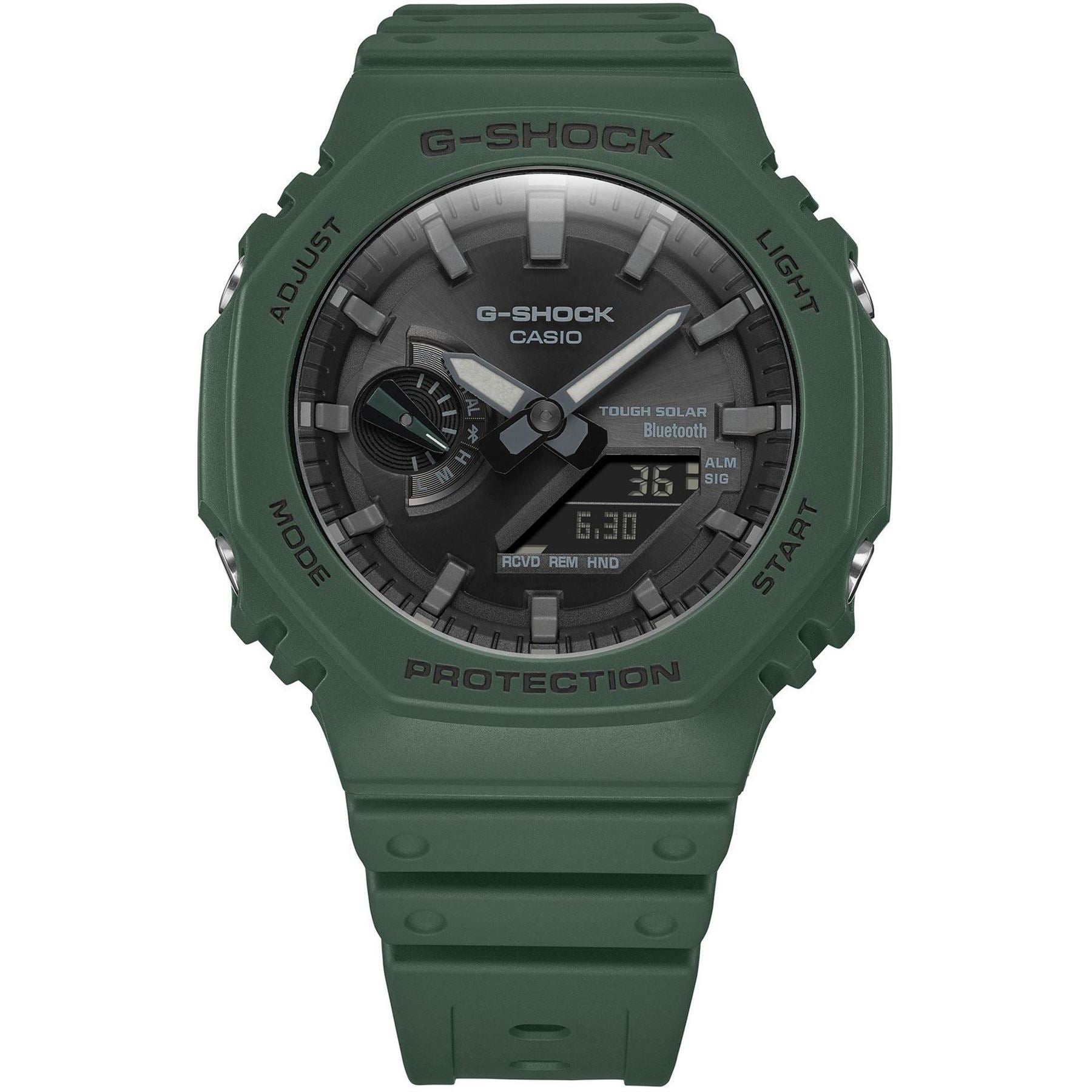 G Shock Ga B2100 Bluetooth Solar Resistant Green Digital Watch
