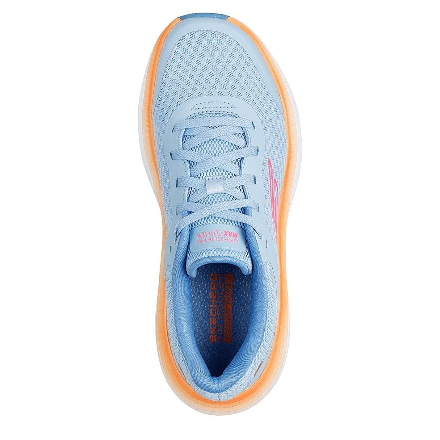 Skechers Womens Engineered Mesh Lace Up W Hm Detail Low Top Trainers