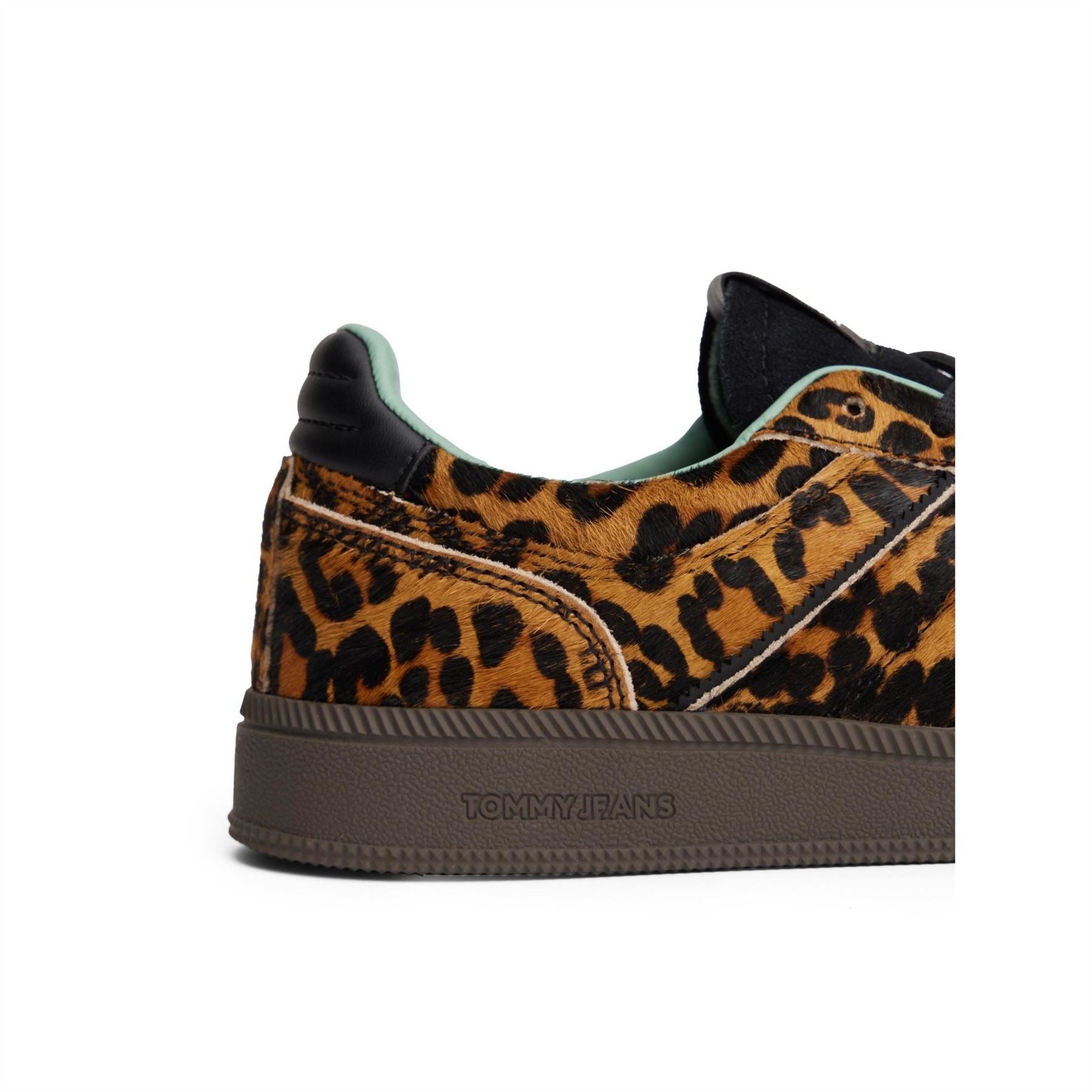 Tommy Jeans Greenwich Leopard Patterned Low Top Sneakers