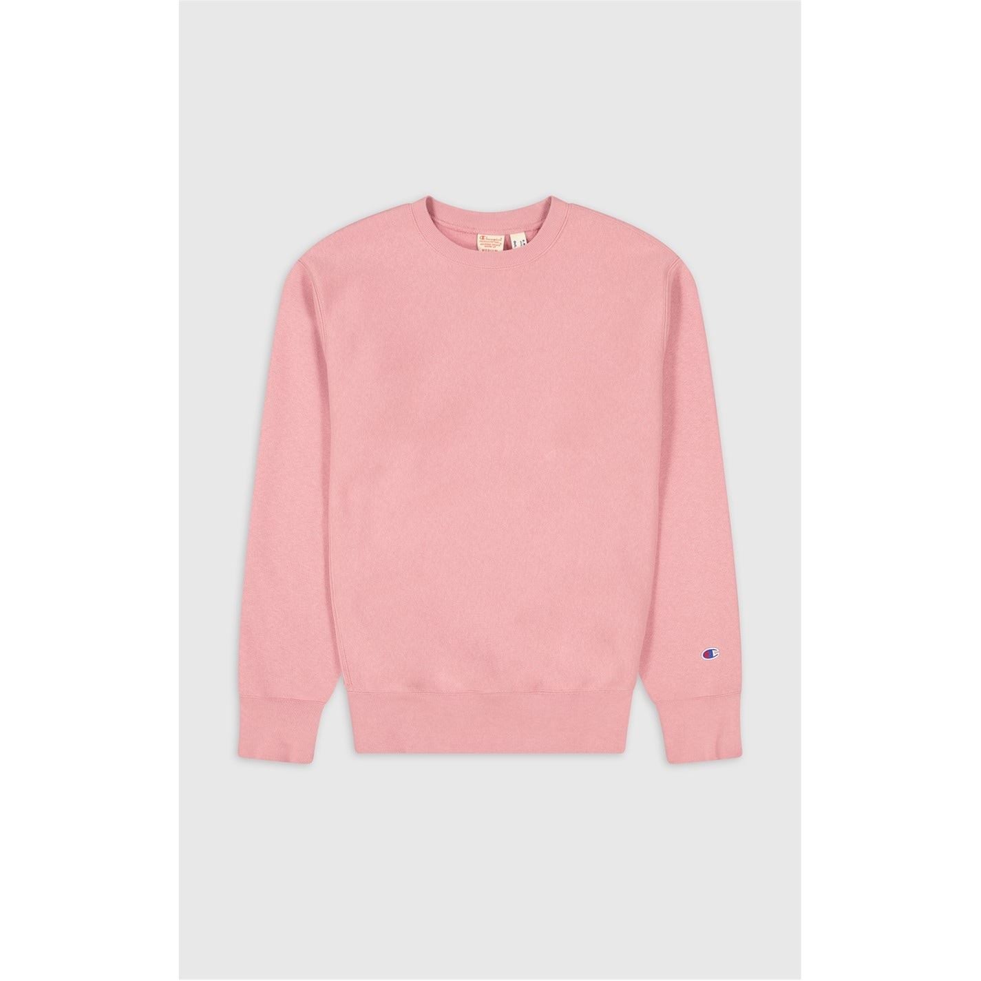 Champion Crew Neck Regular Fit Long Sleeve Sweatshirt