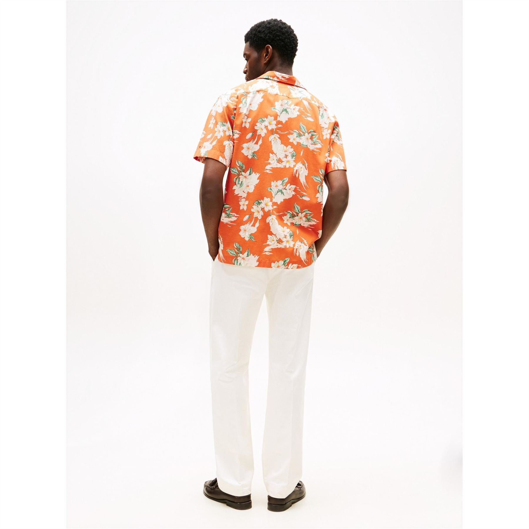 Tommy Hilfiger Floral Regular Fit Short Sleeve Shirt