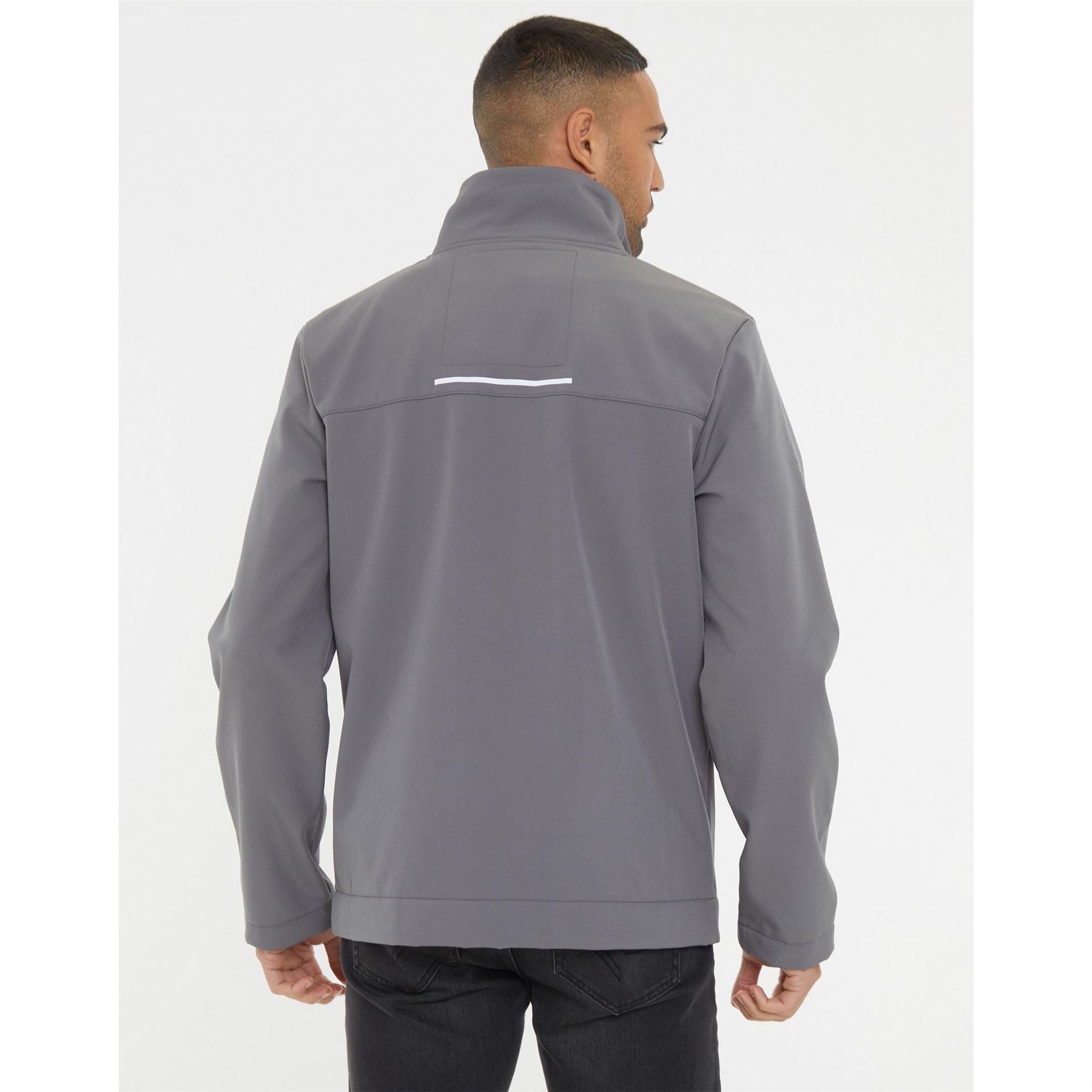 Threadbare Jester High Neck Regular Fit Rain Jacket