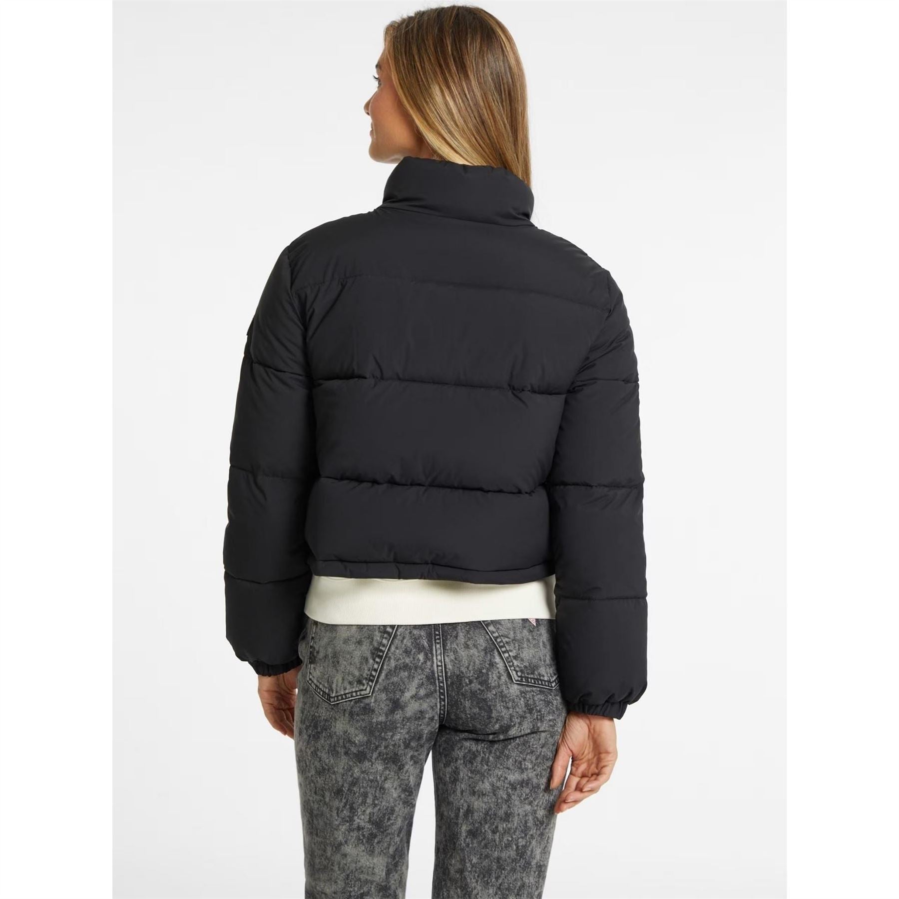 Guess Cropped Puffer Jacket