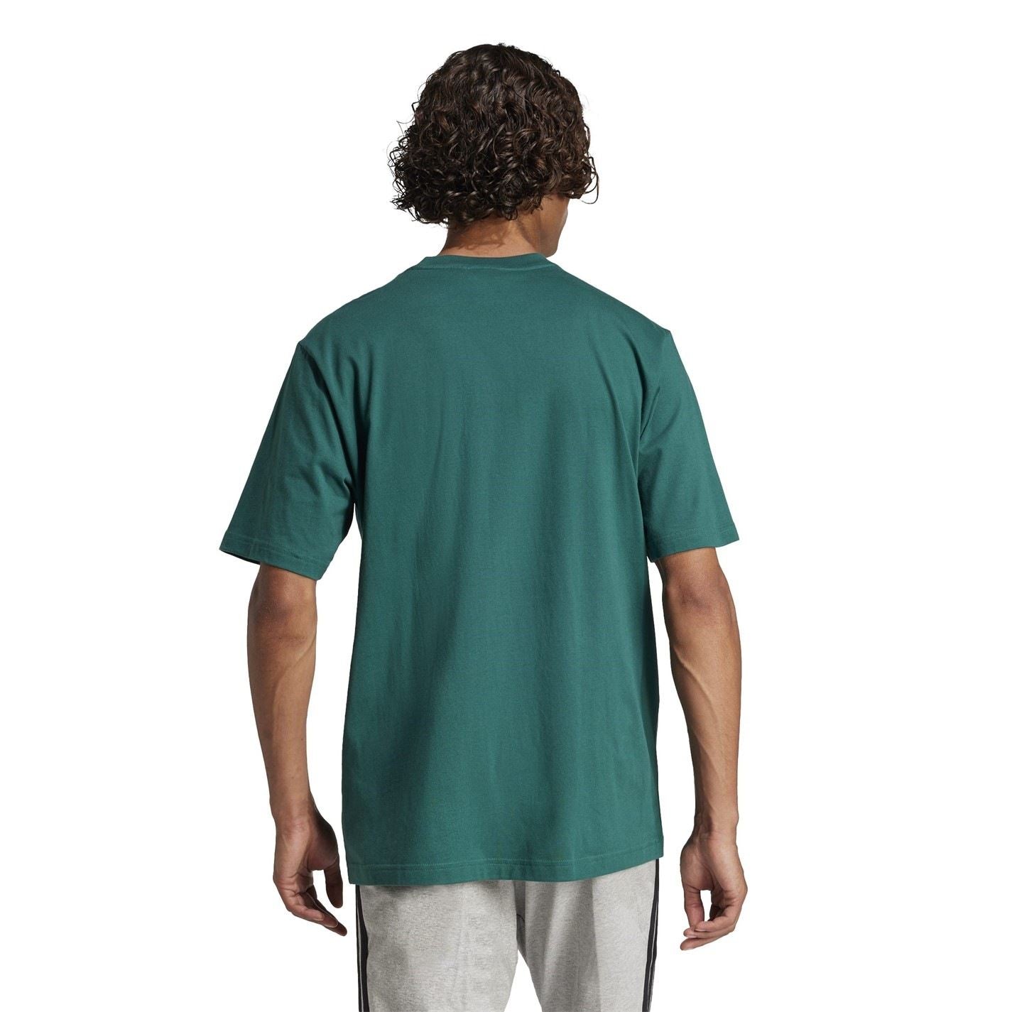 adidas Mens Essentials Single Jersey Logo T-Shirt