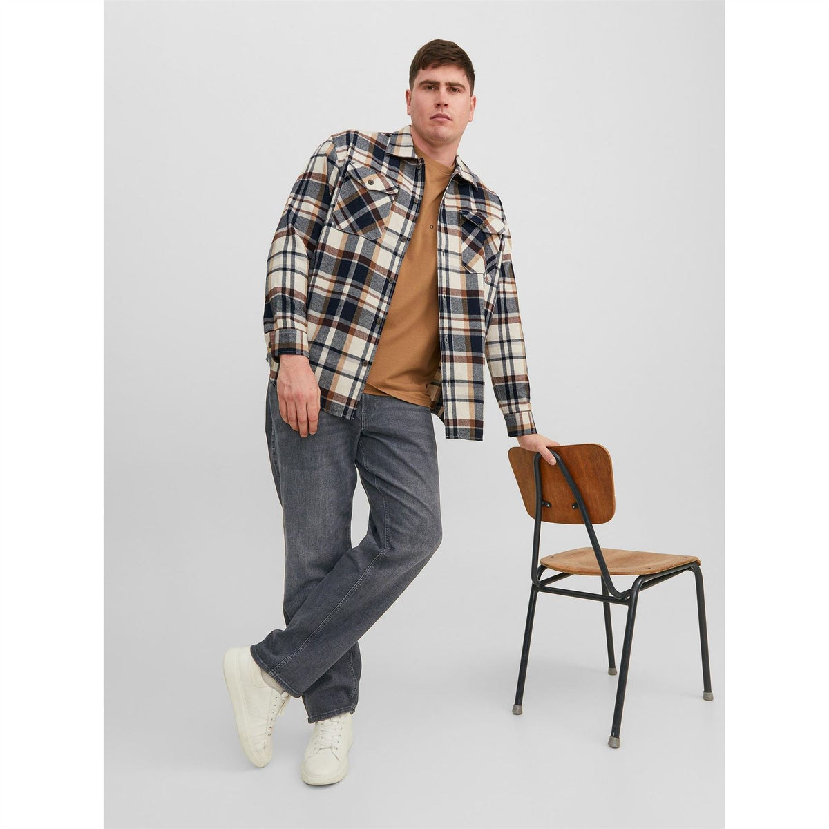 Jack and Jones Mens Mike 270 Jeans Plus Size