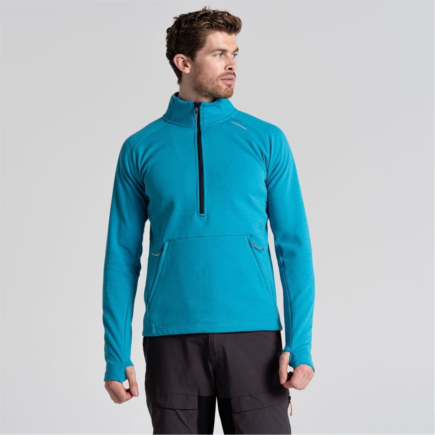 Craghoppers Dynamic Pro Zip Neck Regular Fit Sweatshirt