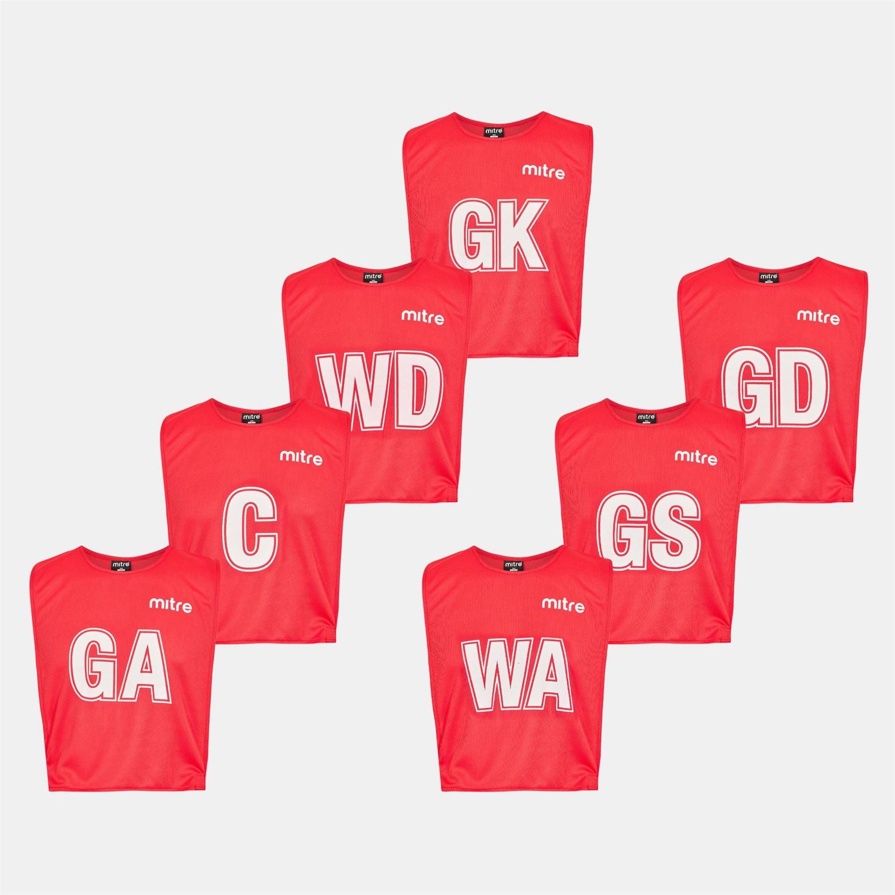 Mitre Adults Netball Bibs