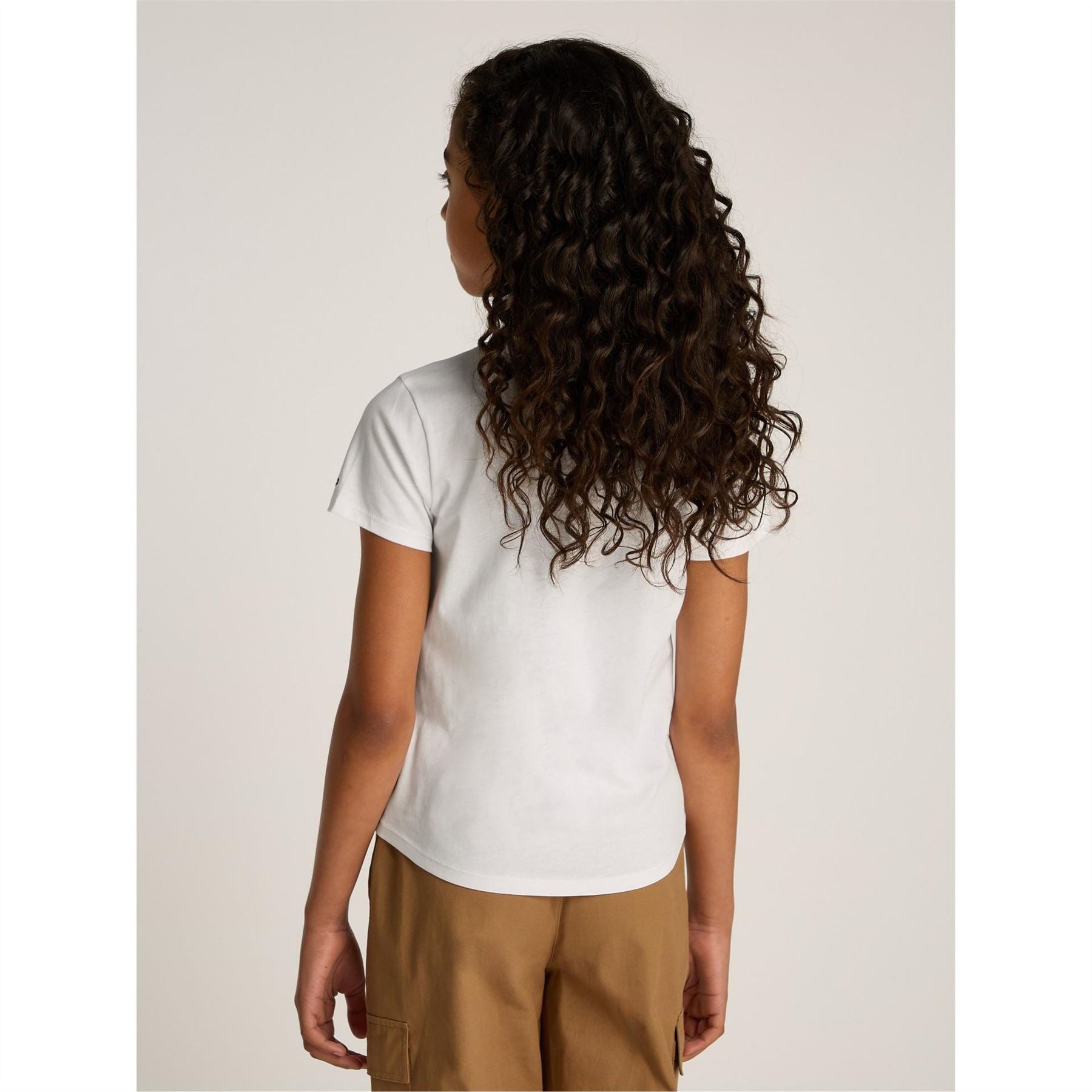 Tommy Hilfiger Script Slim Short Sleeve Crew Neck T-Shirt