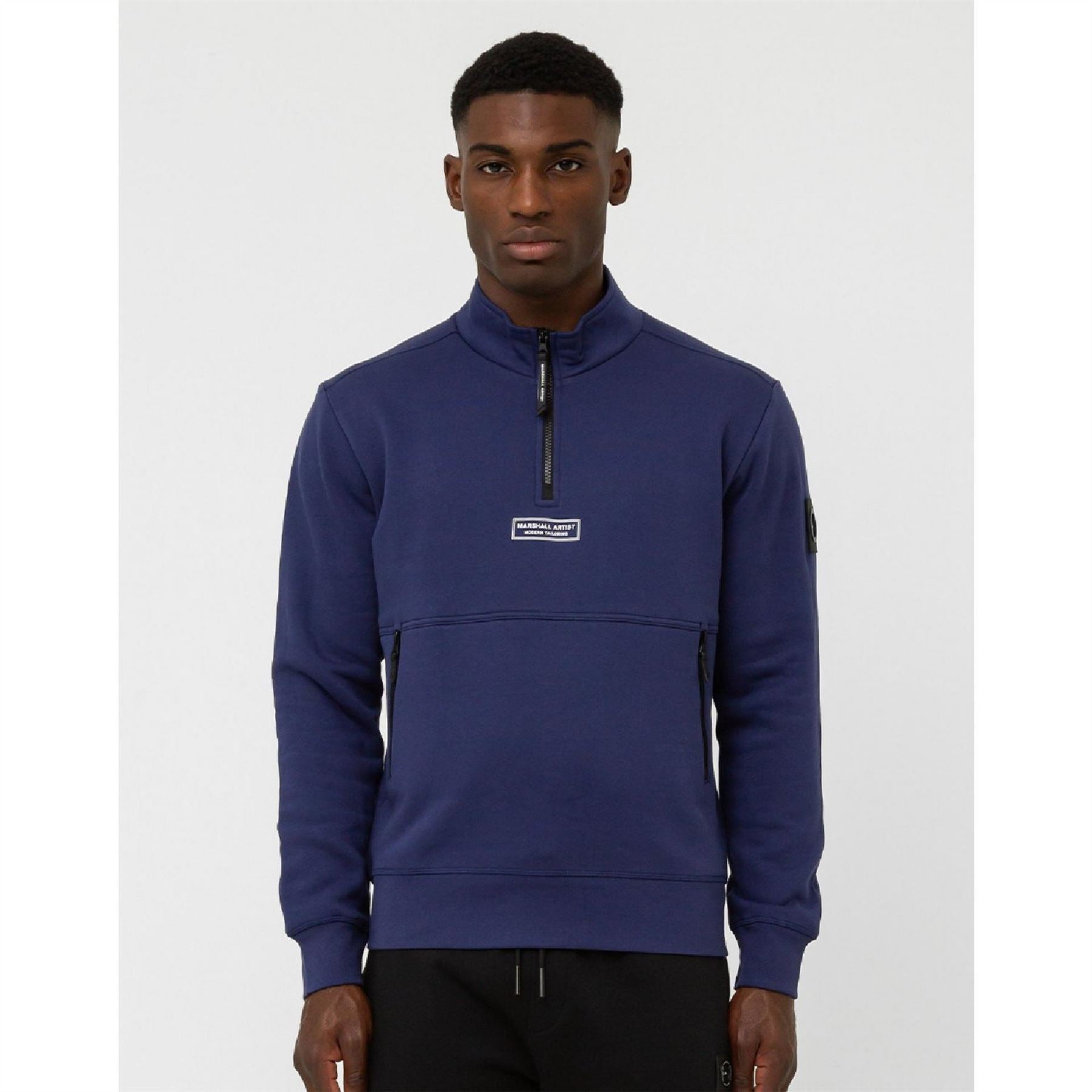 Marshall Artist Siren Funnel Neck Long Sleeve Sweatshirt