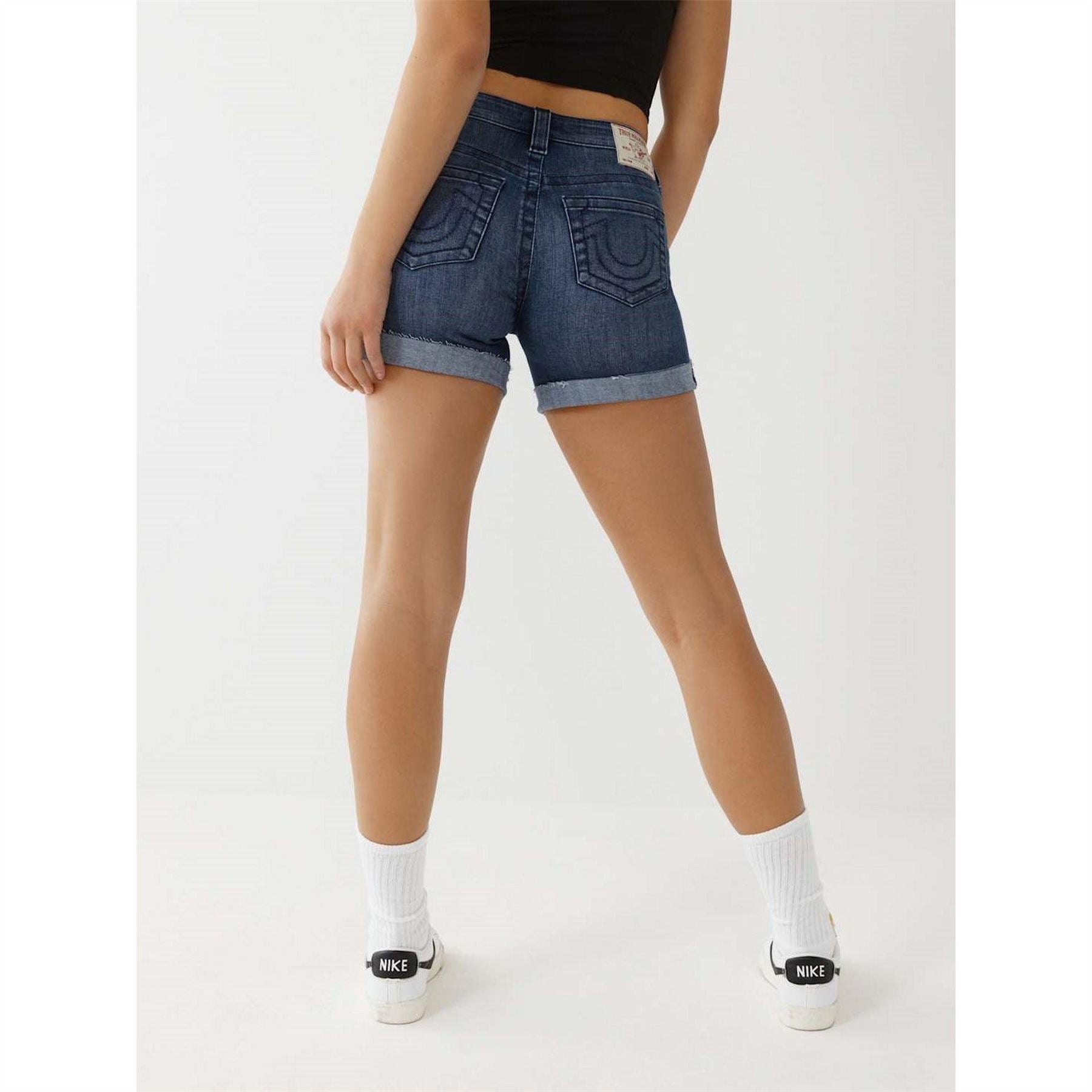 True Religion Womens Jayde Sun Shorts