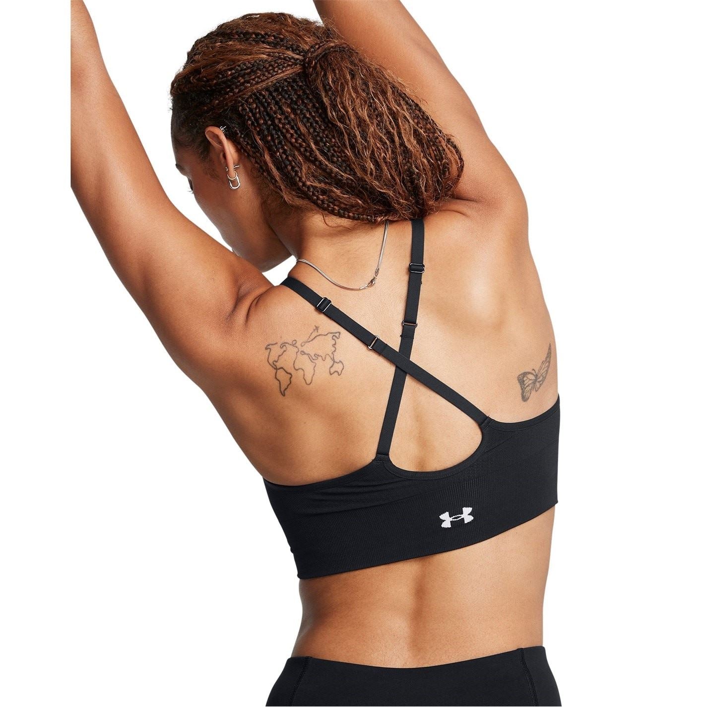 Under Armour Womens Armour Vanish Seamless Low Bra Impact Sports