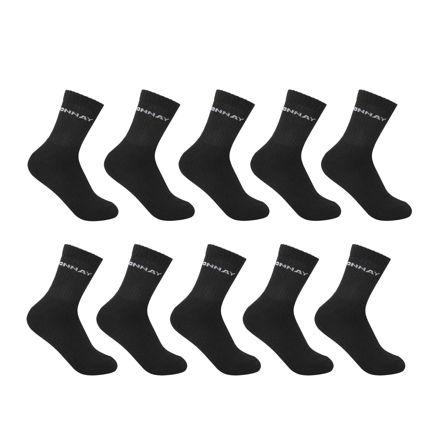 Donnay Mens 10 Pack Quarter Socks