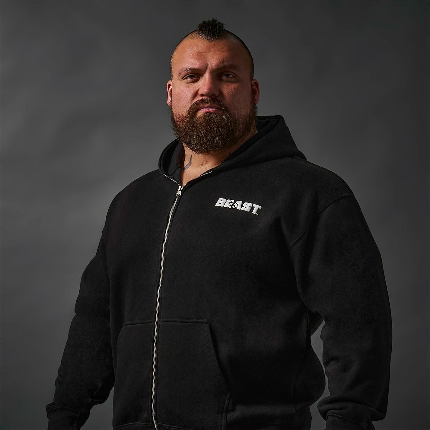 Beast Core Zip Through Hoodie