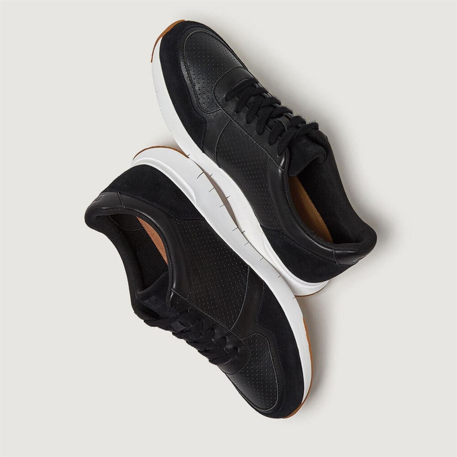 Fitflop Leather Mix Trainers