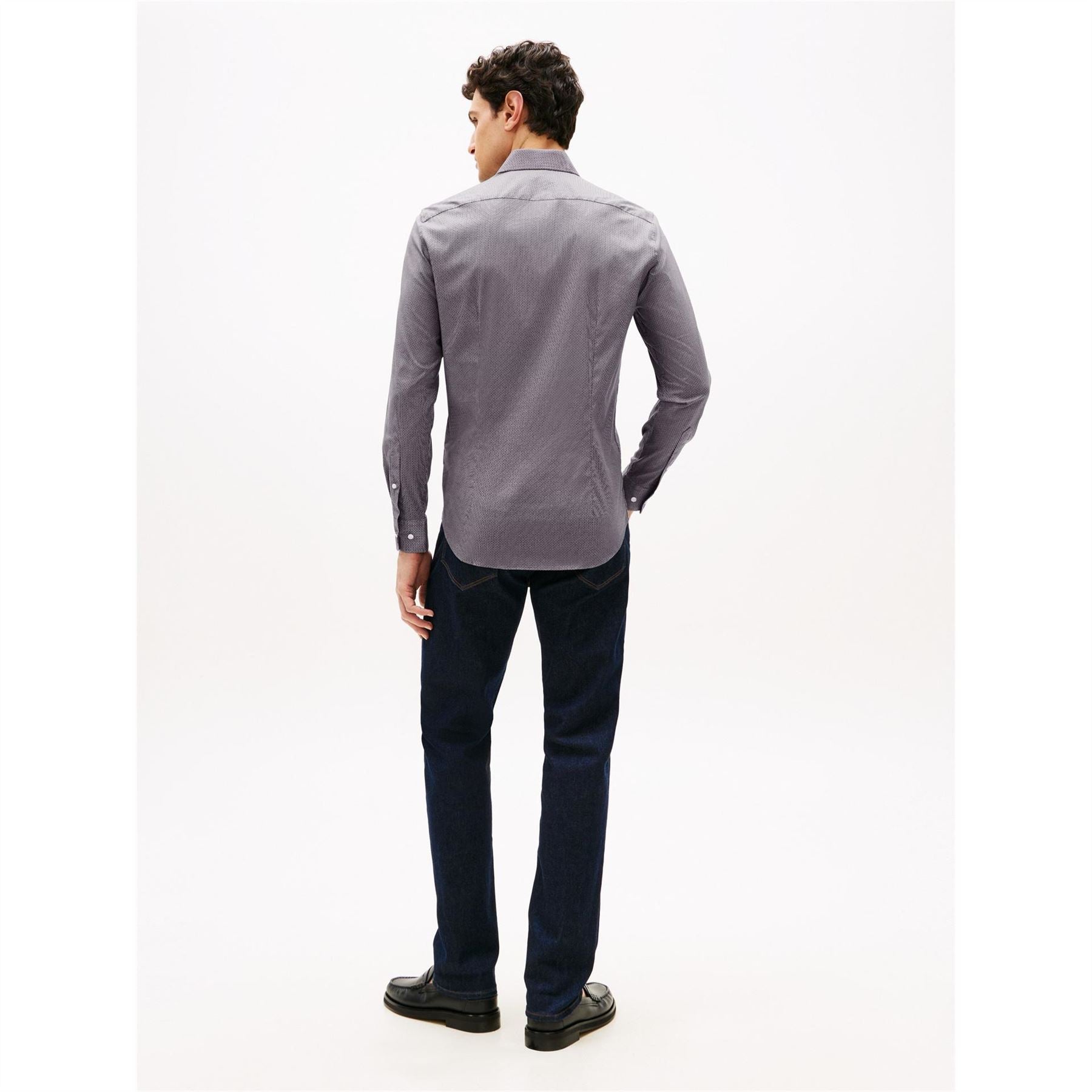 Tommy Hilfiger Long Sleeve Patterned Shirt