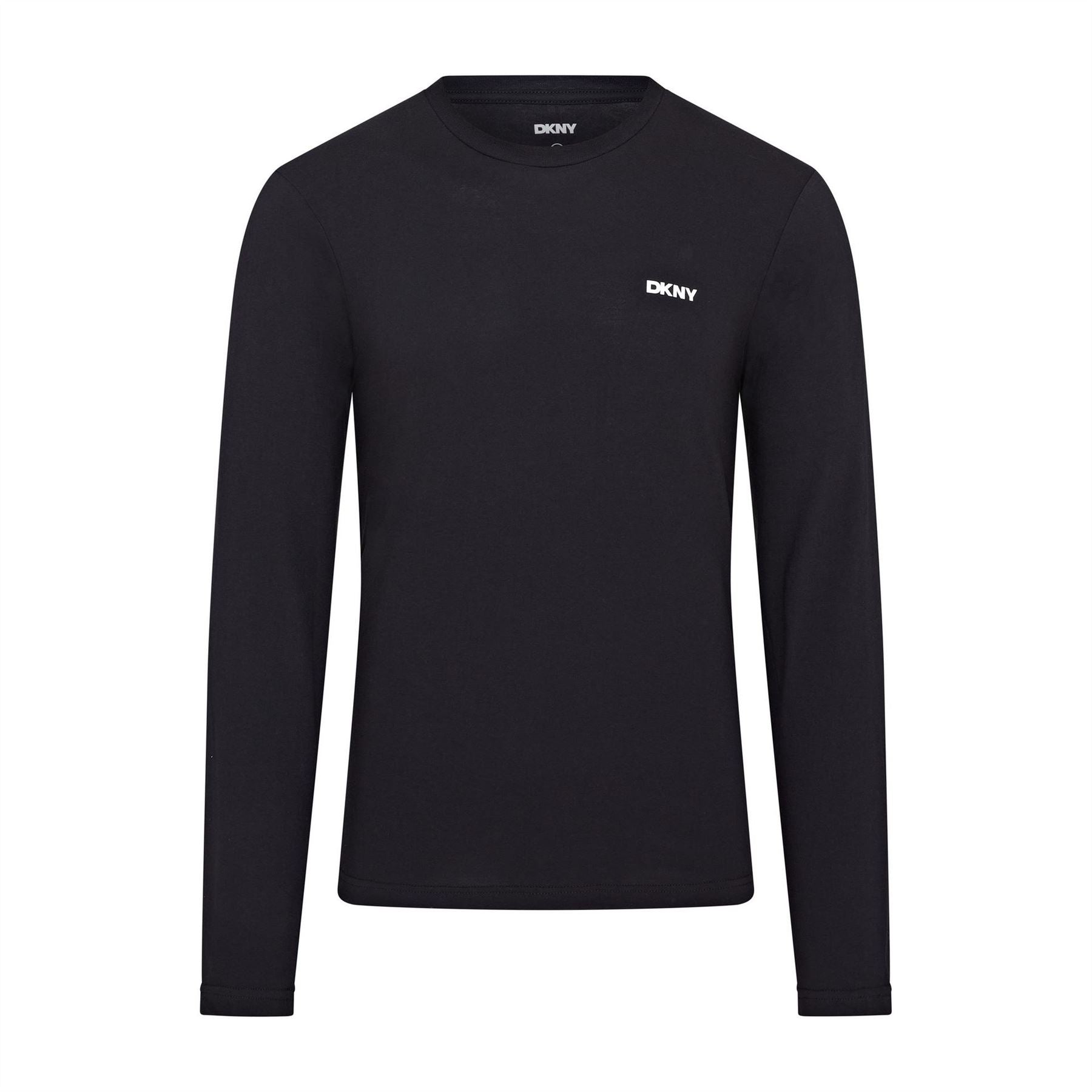 DKNY Mens 3 Pack Long Sleeve T-Shirt Warriors