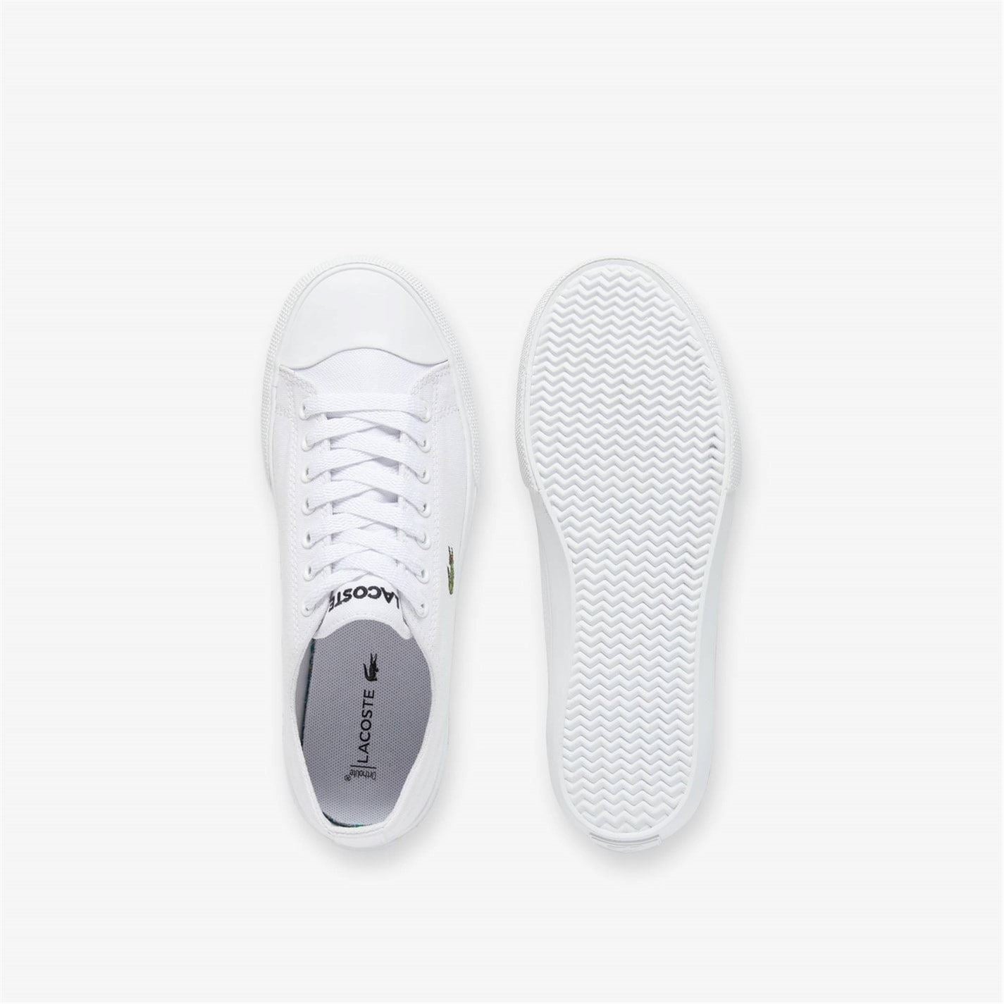 Lacoste Deuce Base Canvasas Low Top Trainers