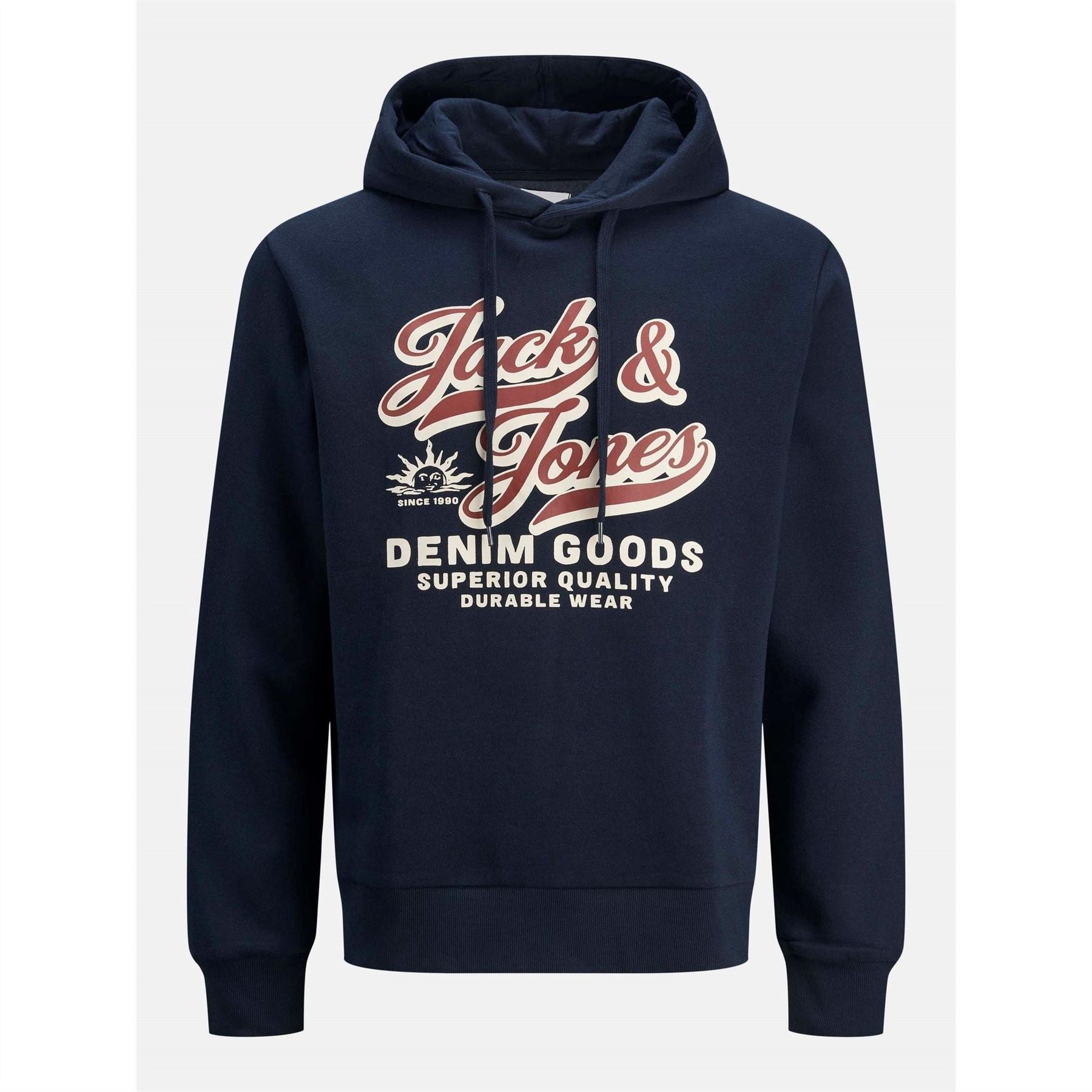 Jack and Jones + 2 Col Hoodie Sn62