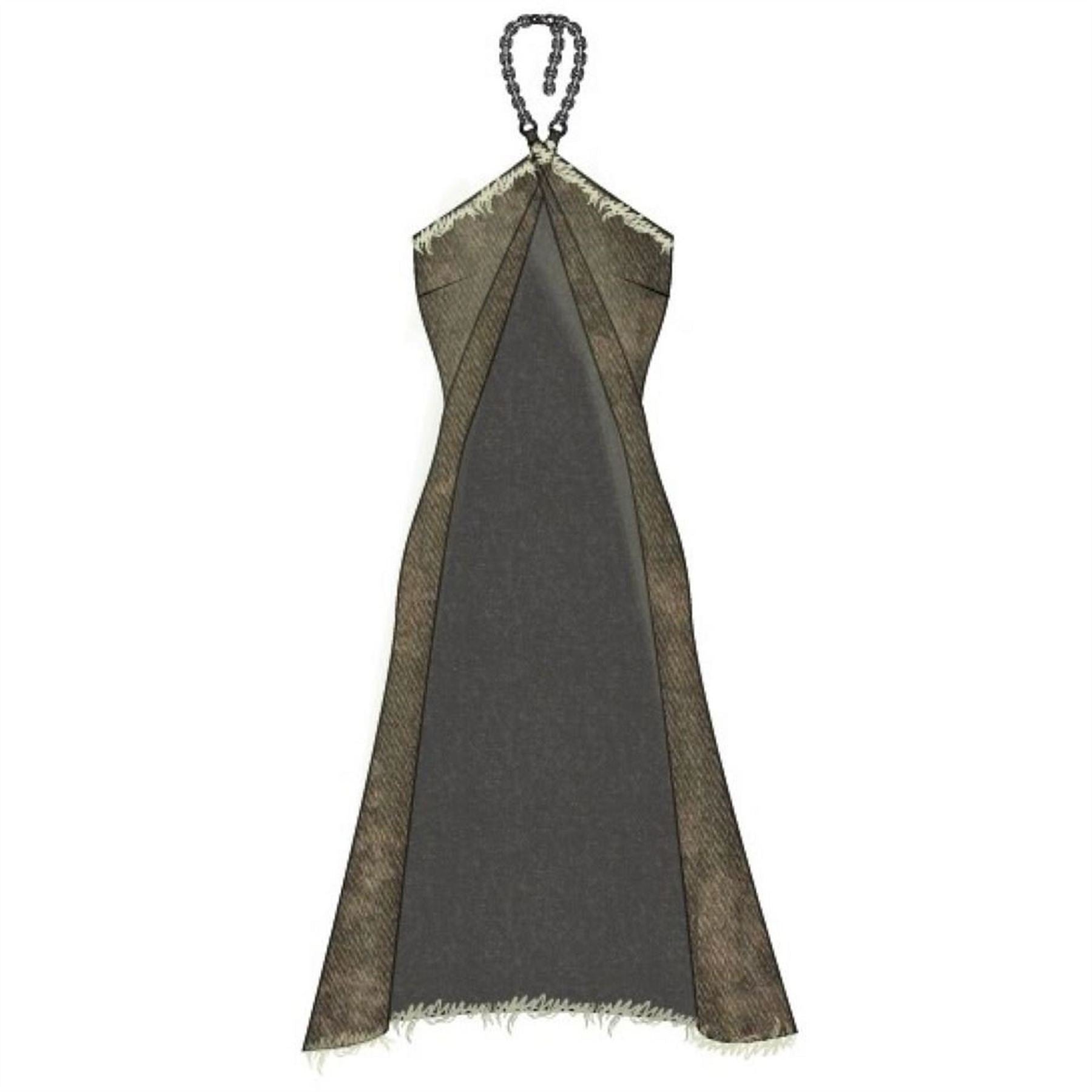 The Ragged Priest Deity Halter Cut Out Top
