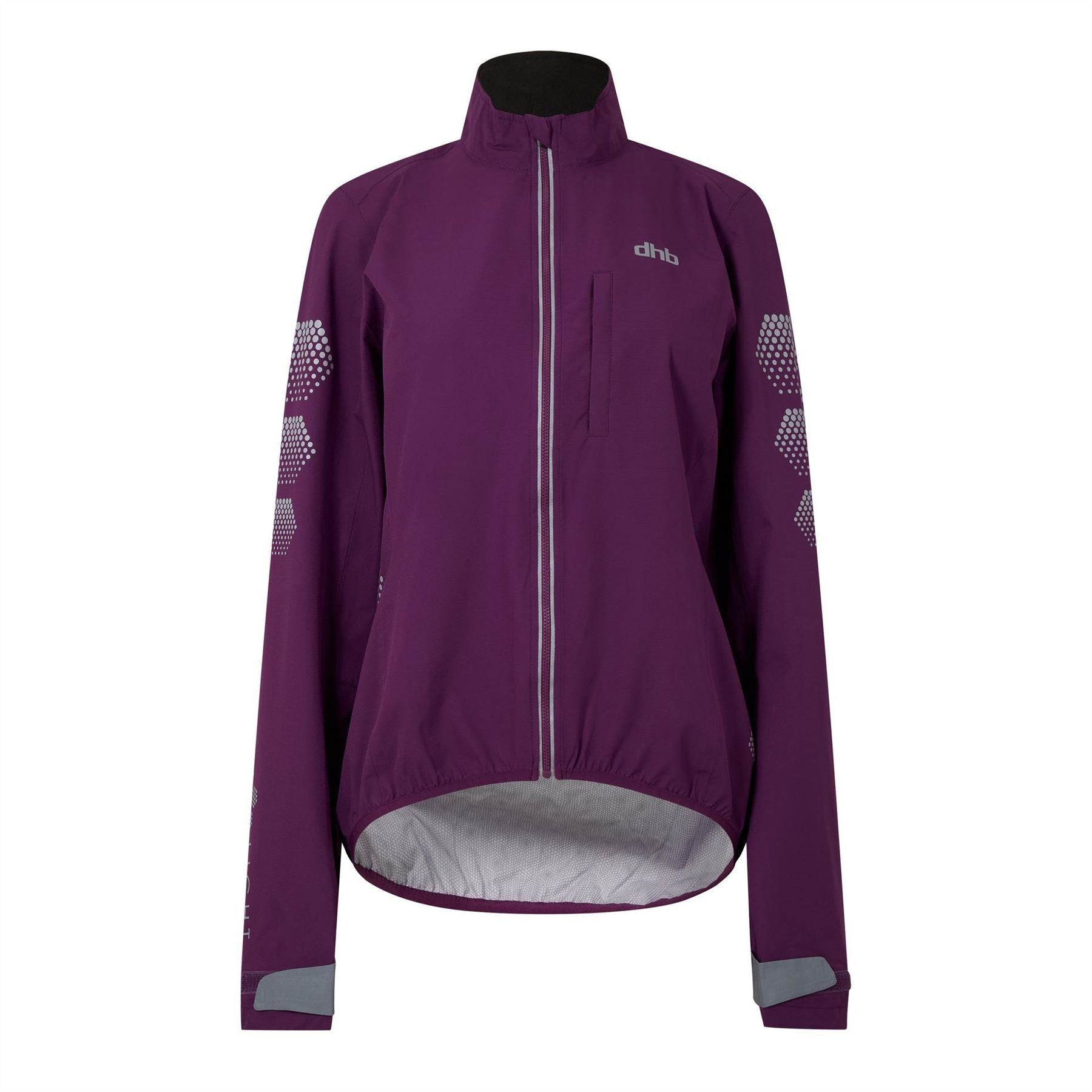 Dhb Womens Fl Packable Waterproof Cycling Jacket