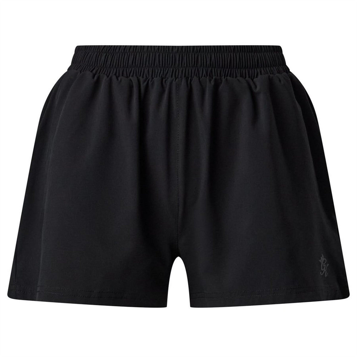 Gym King King Victory Solid Bermuda Shorts with Elasticated Waistband