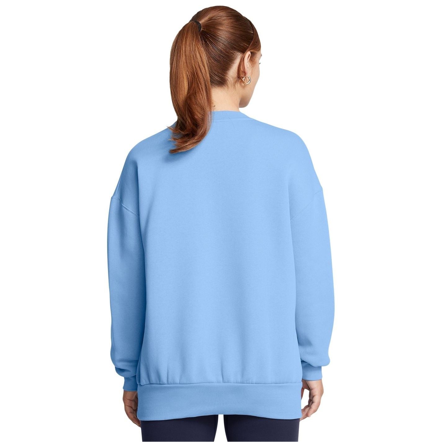 Under Armour Oversize Fit Crew Neck Drop Shoulder Sweatshirt