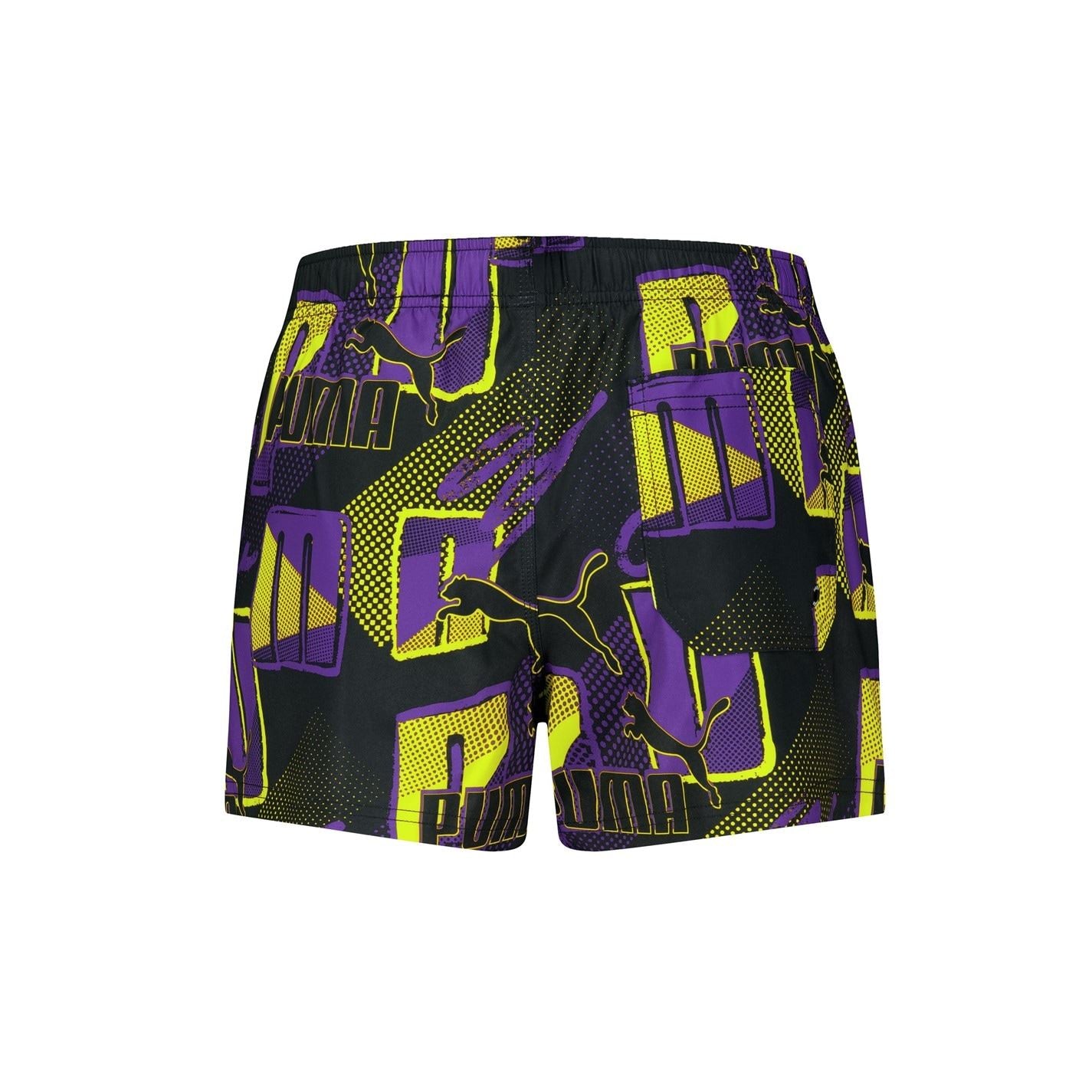 Puma Print Logo Swim Shorts