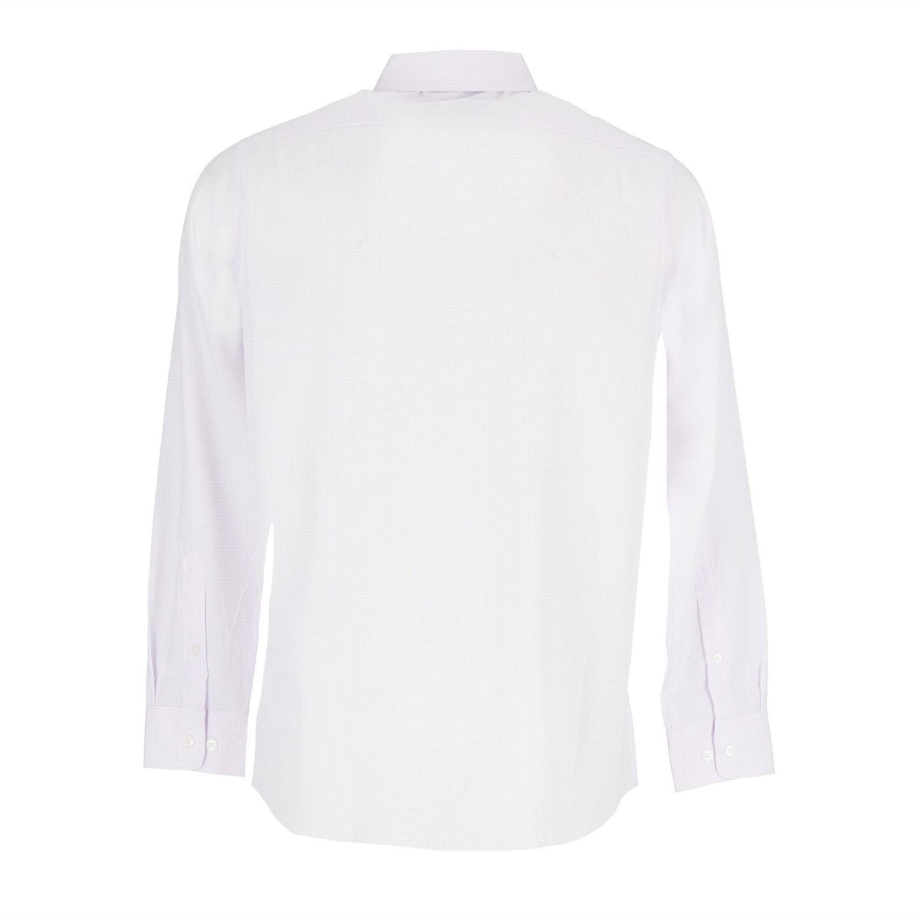 Scotch and Soda Pattern Collared Neck Long Sleeve Shirt