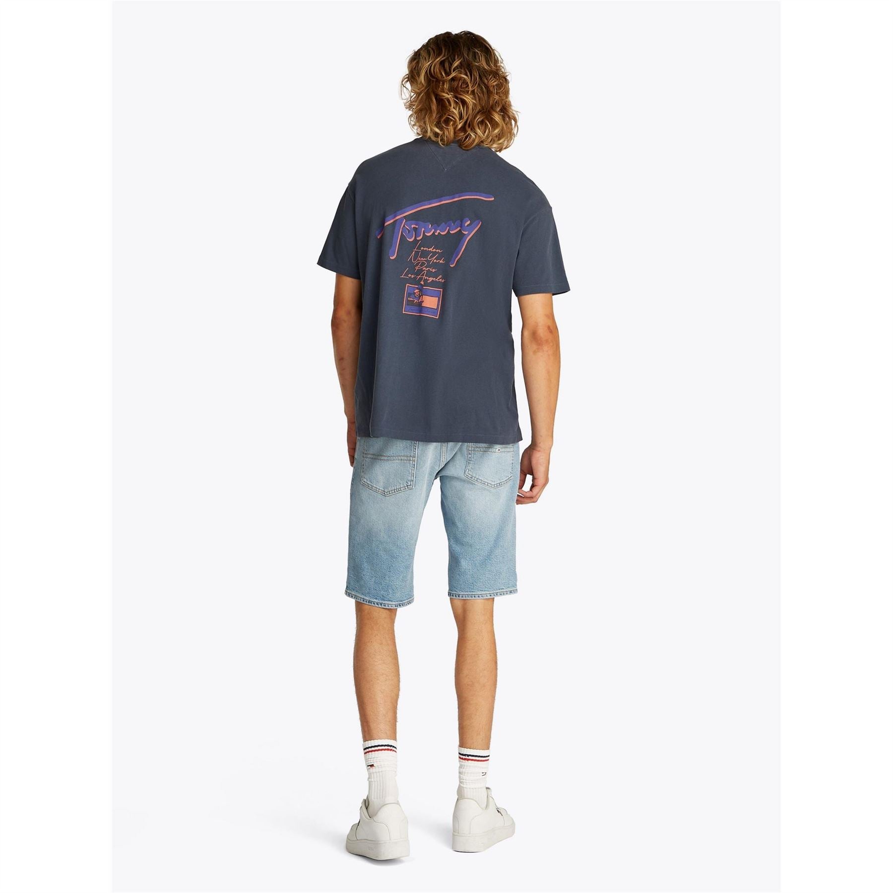 Tommy Jeans Timmy Regular Fit Lettering Graphic T-Shirt
