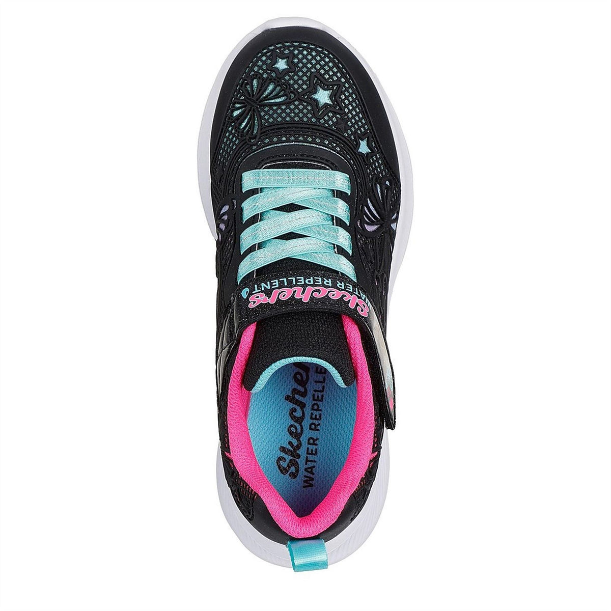 Skechers Theme Kpu Water Repellent Sn Runners Girls