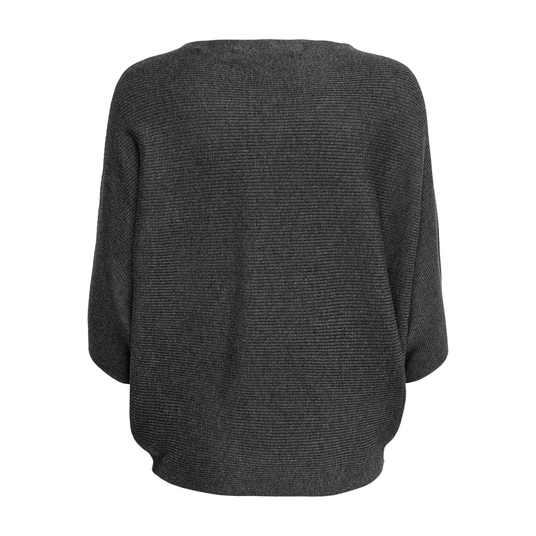 Only Crew Neck Dolman Sleeve Boxy Fit Sweater
