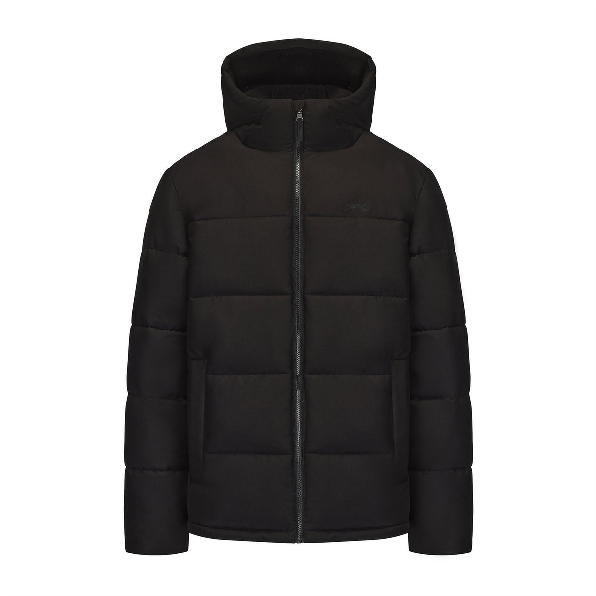 Slazenger  Water Resistant Hooded Short Puffer Jacket