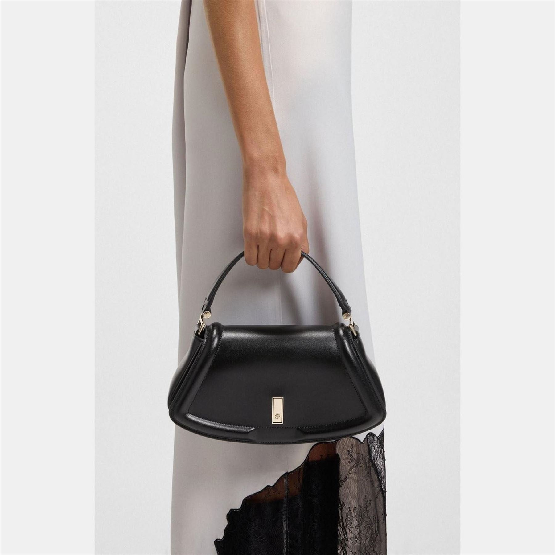 Boss Leather Shoulder Bag