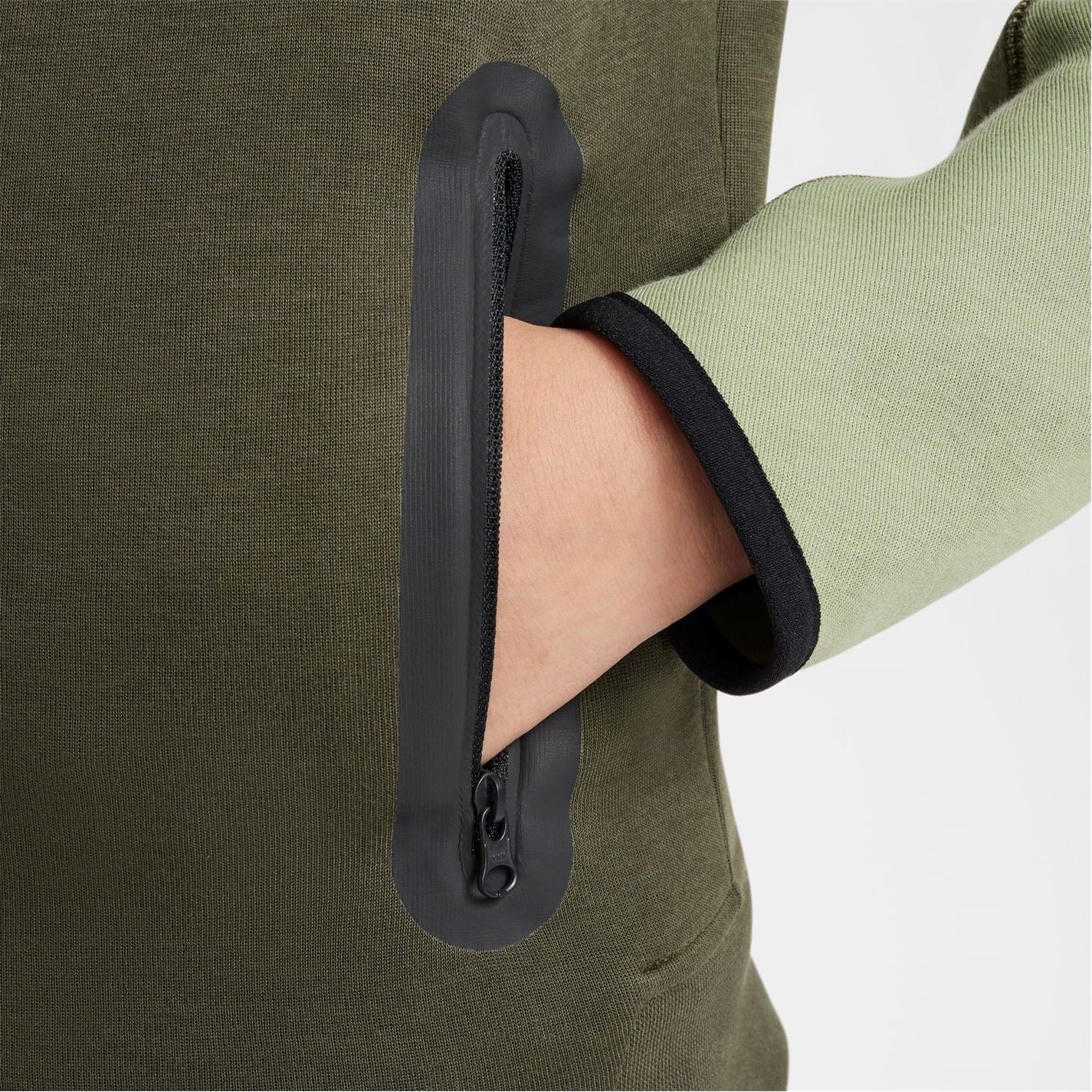 Nike Sportswear Tech Fleece Big Kids  Full Zip Hoodie