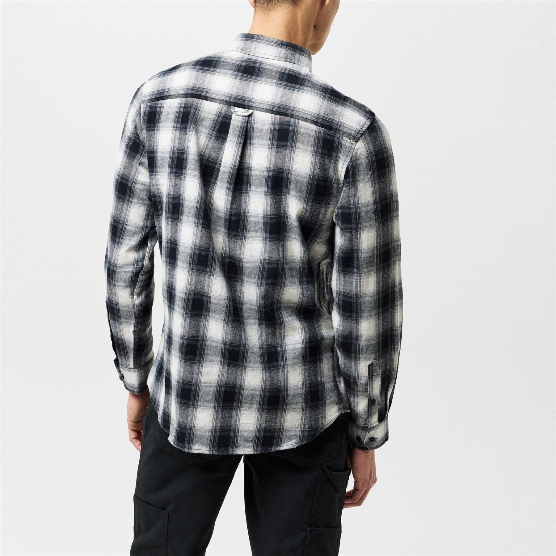 Threadbare Cheque Long Sleeve Patterned Shirt